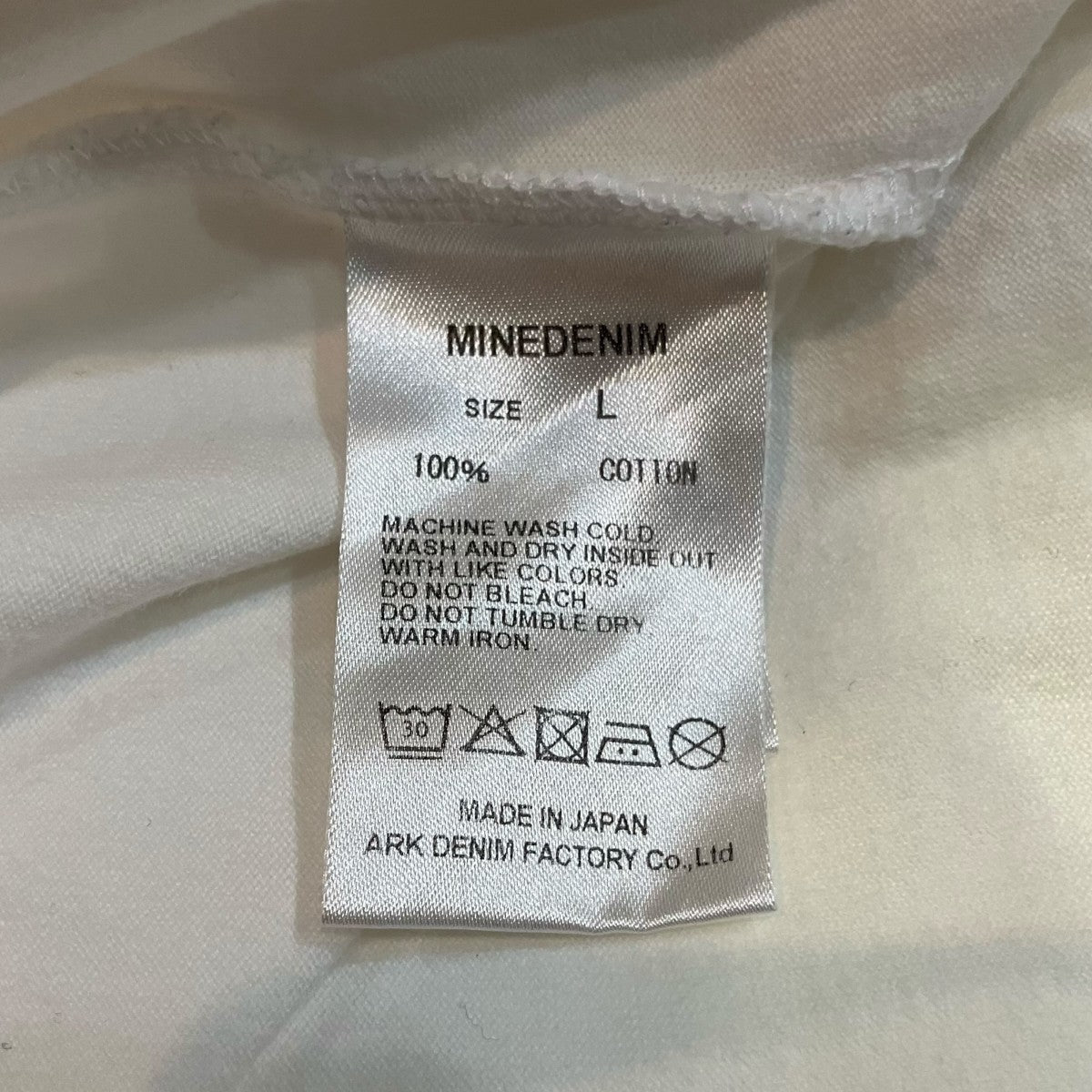 MINEDENIM×DAVIDE SORRENTI ガールプリントTシャツ21MND STL004 00 L2 古着・中古-6枚目のアイテム画像