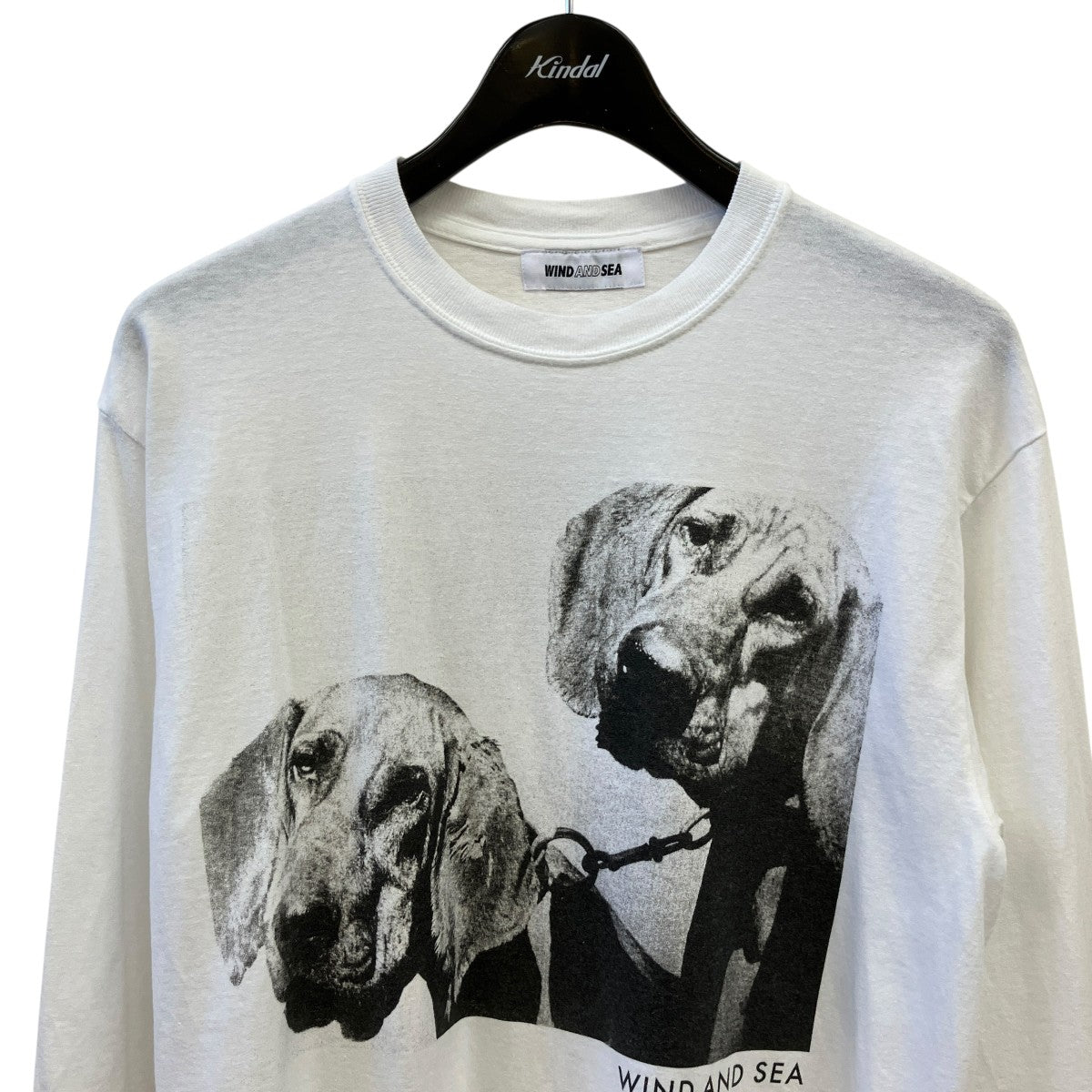 WIND AND SEA ドッグプリント長袖TシャツWDS-CS-117 古着・中古-3枚目のアイテム画像
