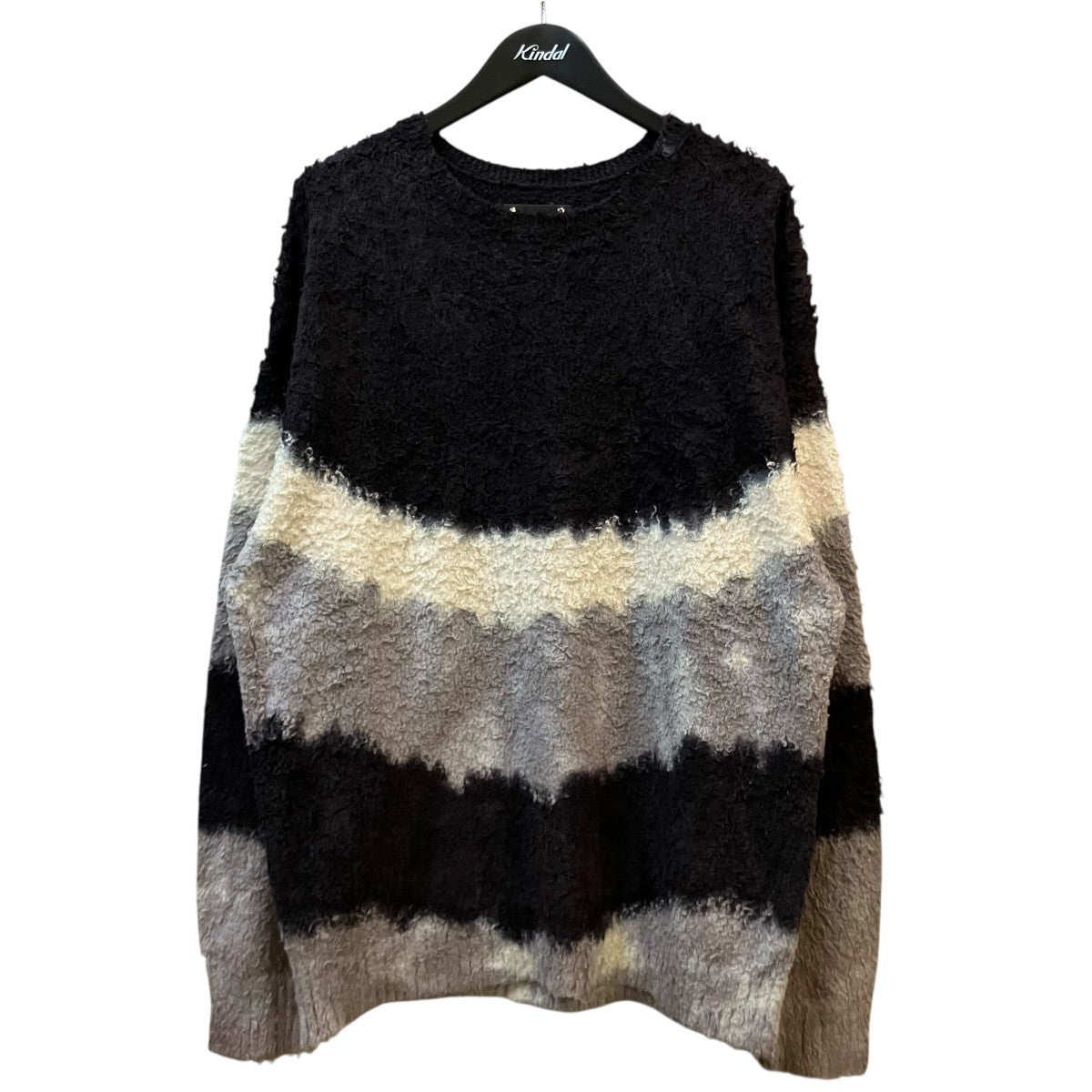 「Shaggy Cotton Knit Bleeding Pullover」シャギーコットンニット2403 6001 98 022