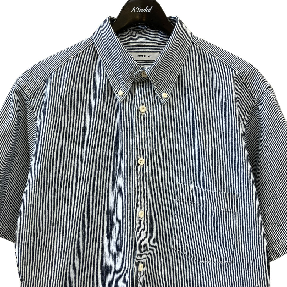 nonnative ヒッコリーストライプシャツNN-S4406 古着・中古-3枚目のアイテム画像