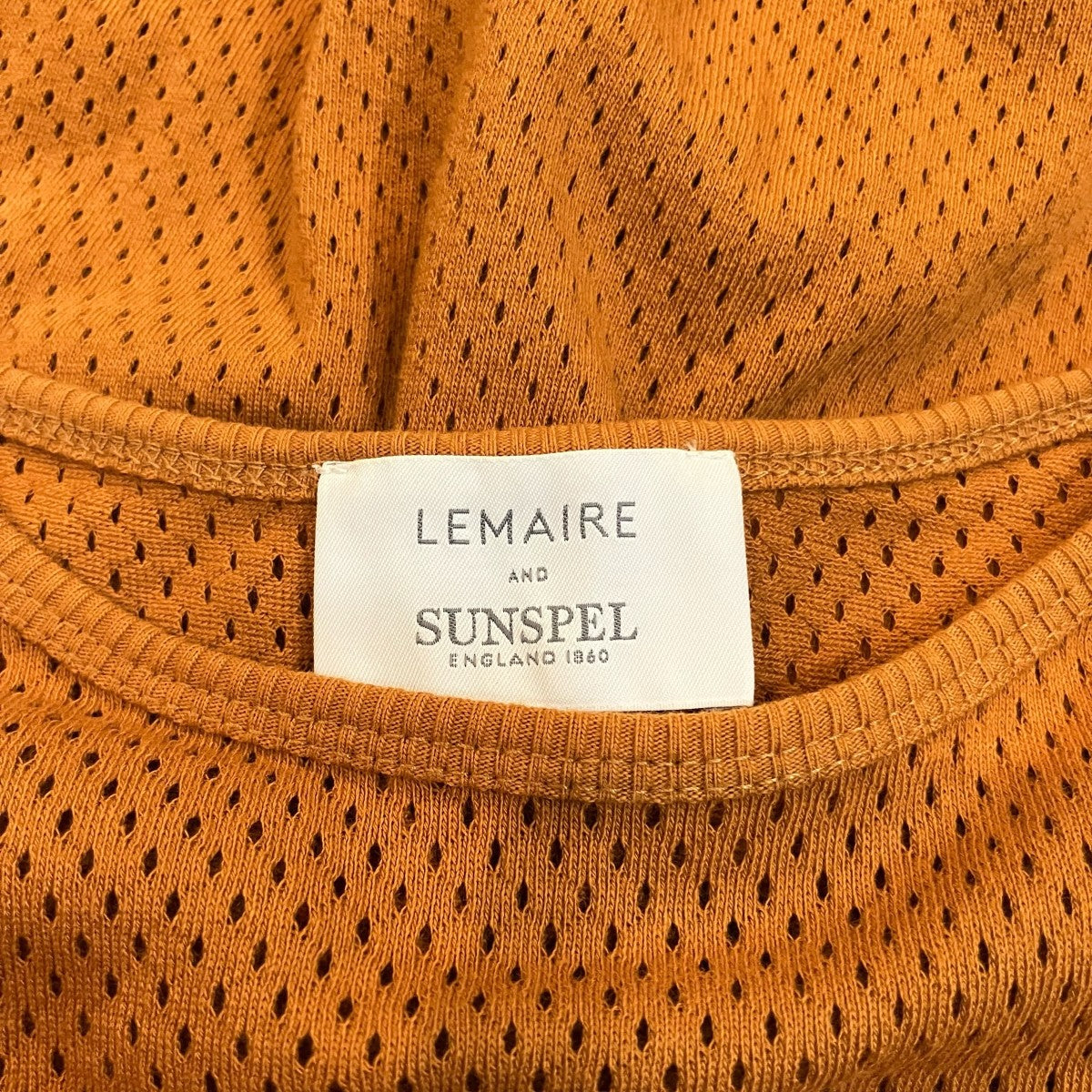 LEMAIRE×SUNSPEL メッシュポケットTシャツ 古着・中古-5枚目のアイテム画像