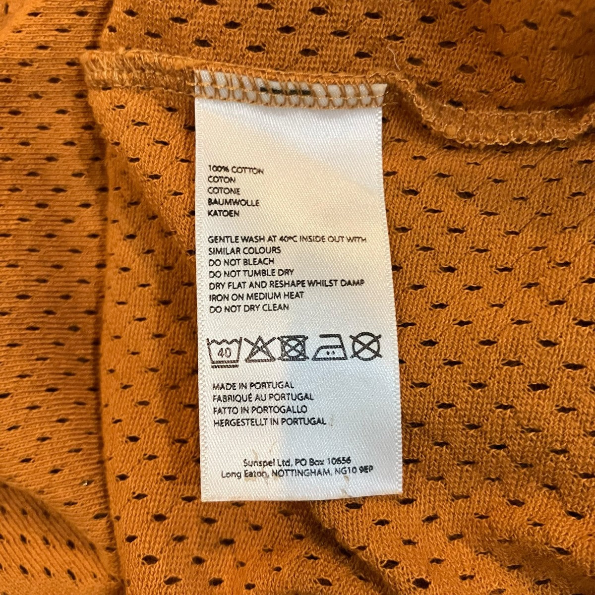 LEMAIRE×SUNSPEL メッシュポケットTシャツ 古着・中古-6枚目のアイテム画像