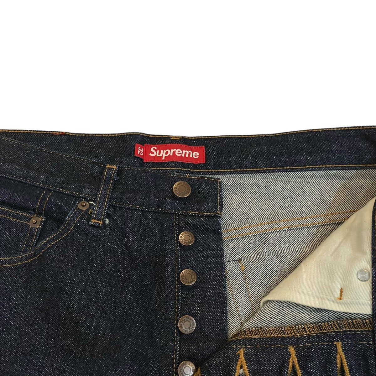 Supreme バギーデニムパンツ 古着・中古-3枚目のアイテム画像