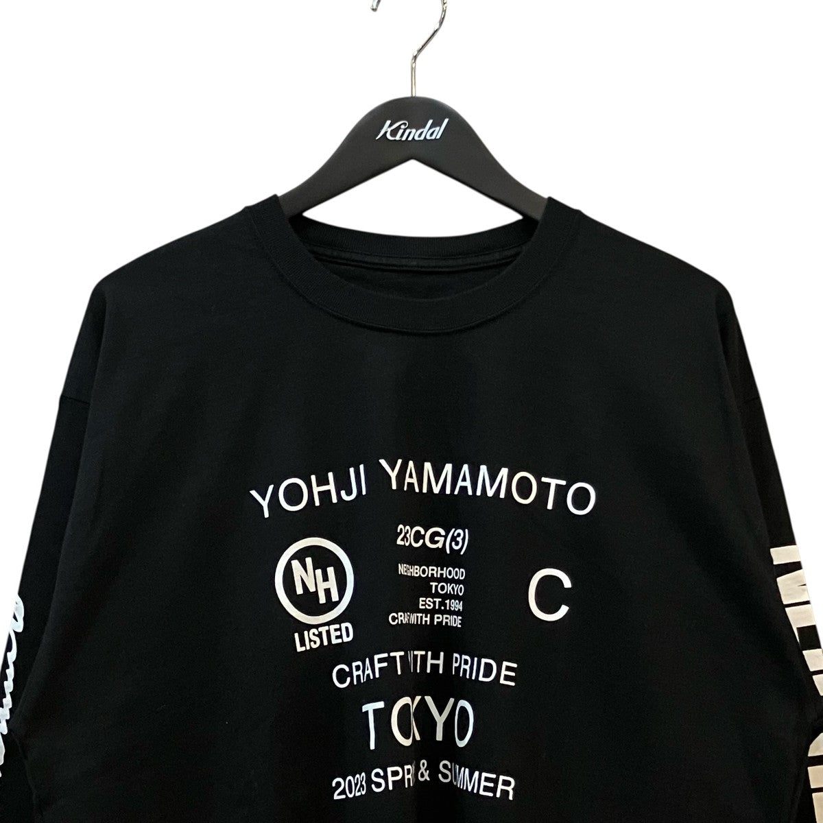 YOHJI YAMAMOTO×NEIGHBORHOOD 長袖TシャツHZ T63 288 古着・中古-3枚目のアイテム画像