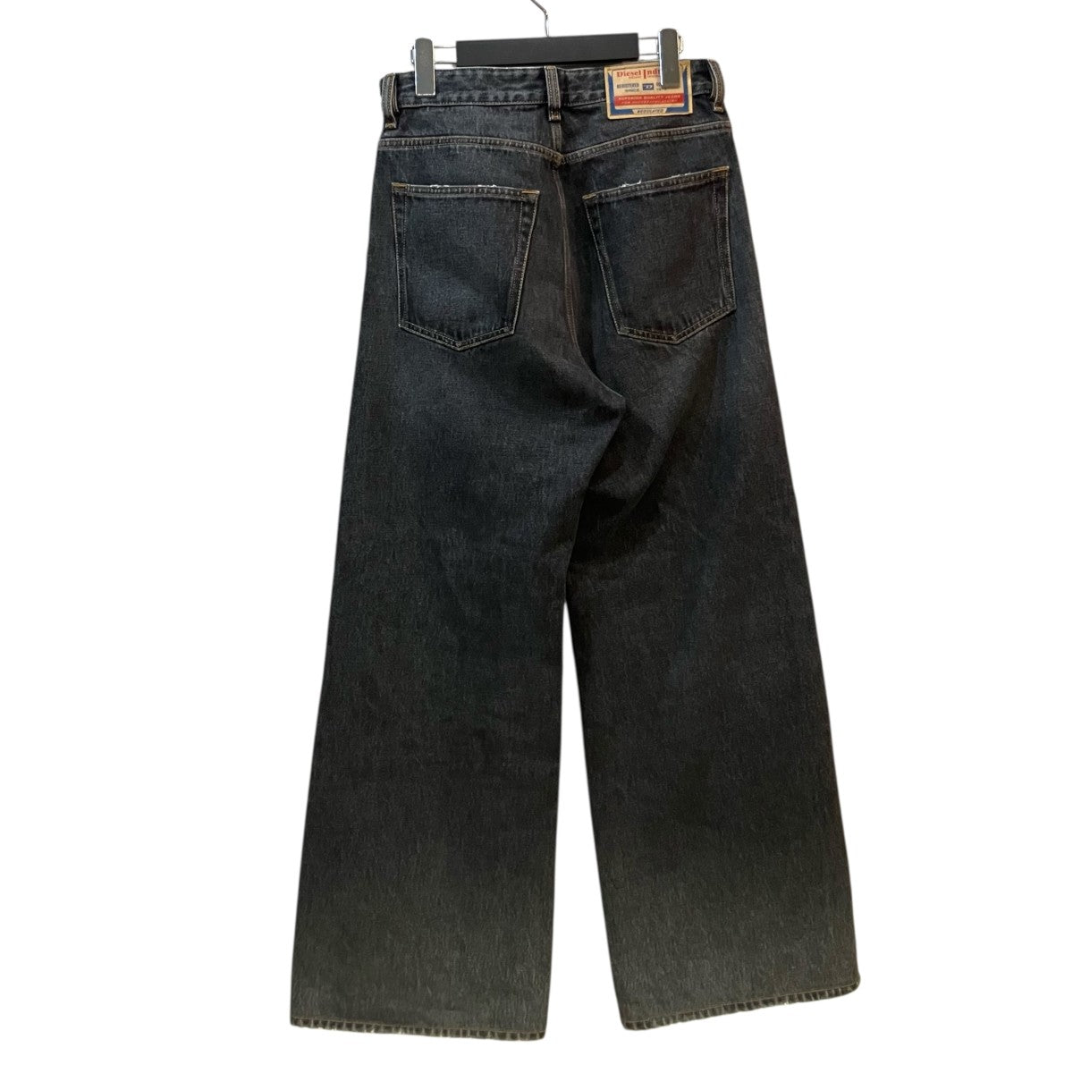 DIESEL(ディーゼル) 「relaxed jeans d-rise」クラッシュ加工ワイド