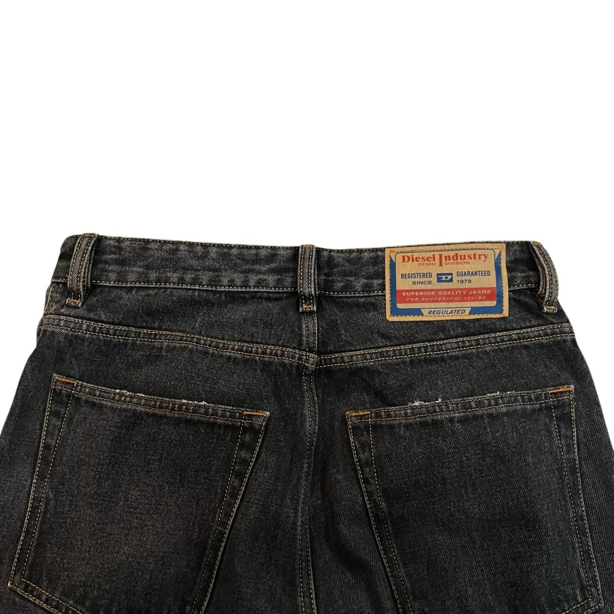 DIESEL(ディーゼル) 「relaxed jeans d-rise」クラッシュ加工ワイド