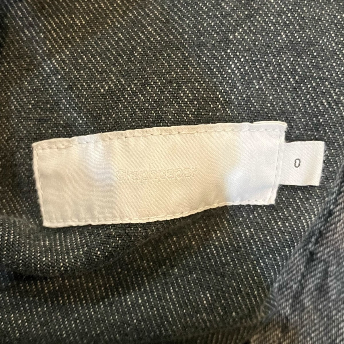 Graphpaper 「Selvage Denim Zip Jacket」デニムジャケットGL251 30191LB 古着・中古-5枚目のアイテム画像