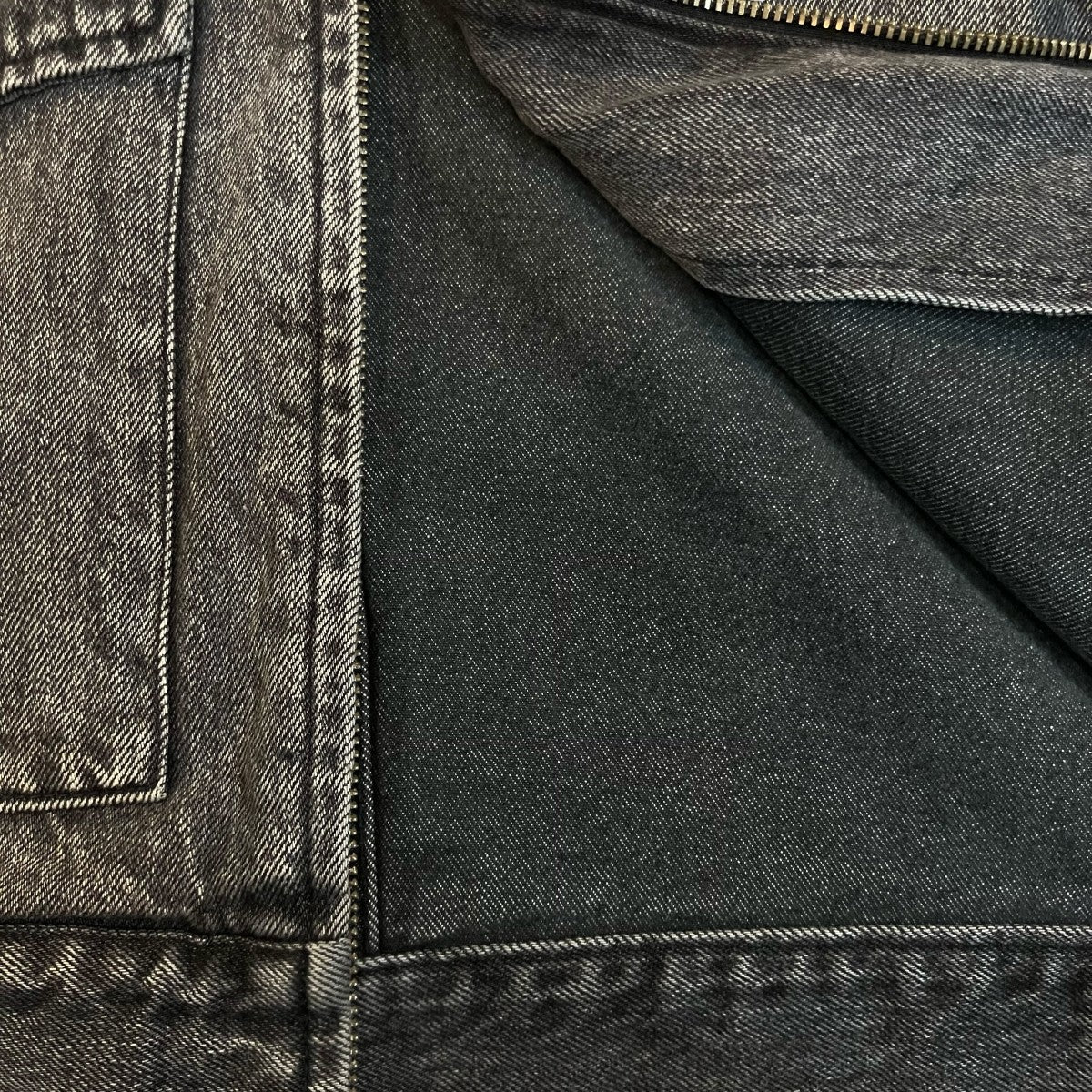 Graphpaper 「Selvage Denim Zip Jacket」デニムジャケットGL251 30191LB 古着・中古-7枚目のアイテム画像