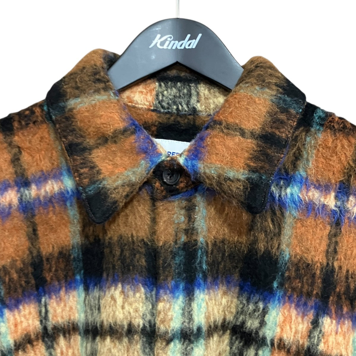 ADER error check-pattern shirtチェックパターンシャツBN01FWJK0118BR 古着・中古-3枚目のアイテム画像