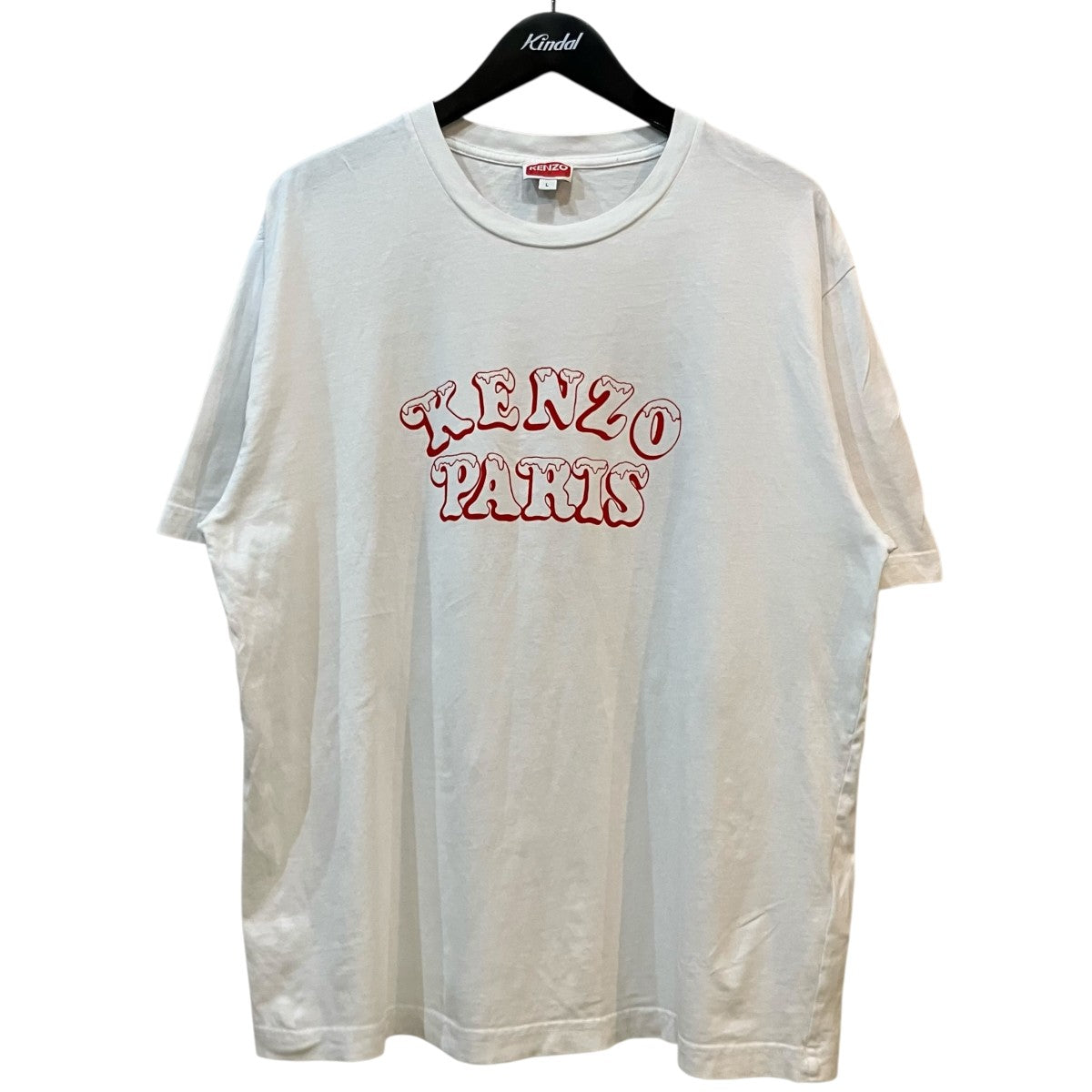 KENZO プリントTシャツFF5MTS0014SQ 古着・中古-1枚目のアイテム画像
