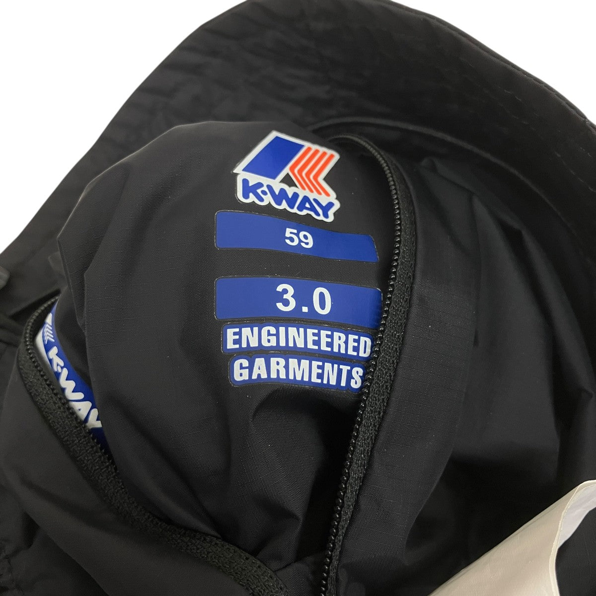 K-way×Engineered Garments バケットハット 古着・中古-6枚目のアイテム画像