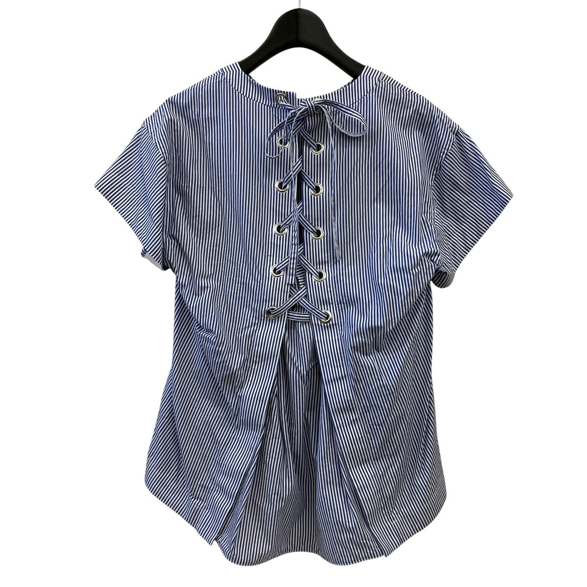 sacai バックレースアップブラウス16-02481 古着・中古-2枚目のアイテム画像