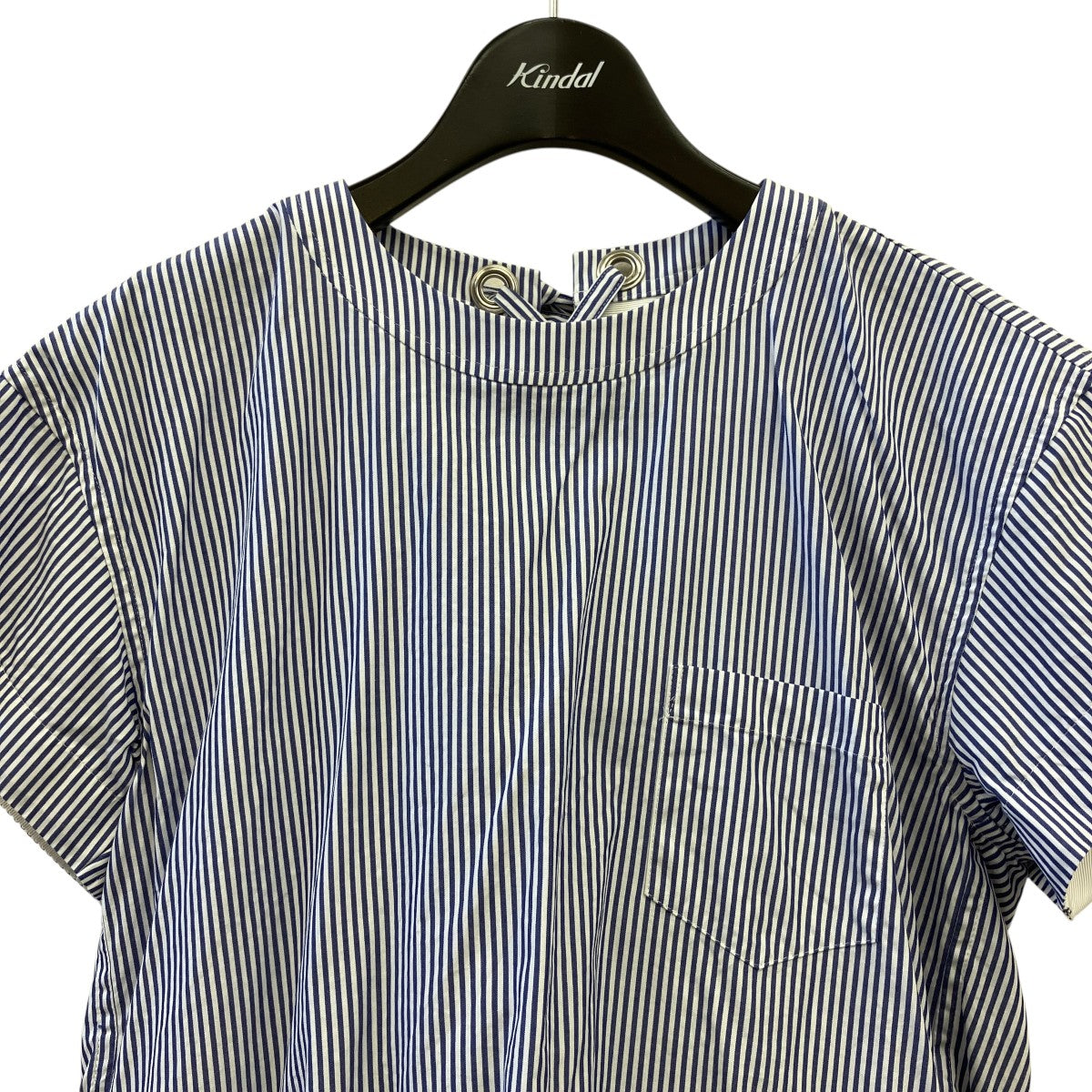 sacai バックレースアップブラウス16-02481 古着・中古-3枚目のアイテム画像