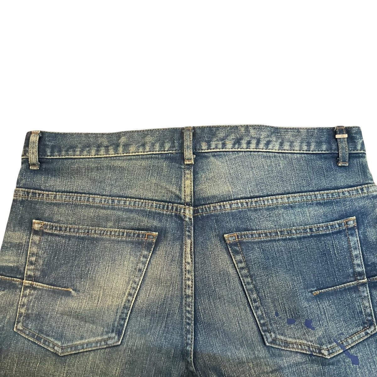 Dior Homme(ディオールオム) ペンキ加工デニムパンツ163D020TY456