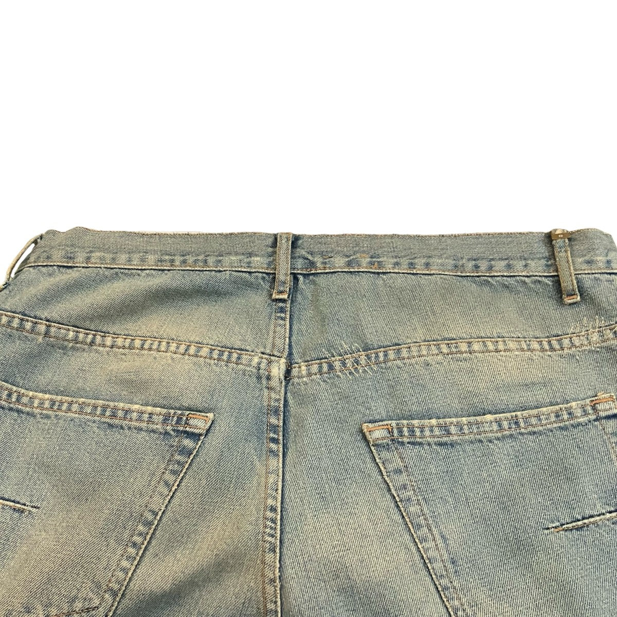 Dior Homme 06SS「エディ期」リペア加工デニムパンツ 古着・中古-4枚目のアイテム画像