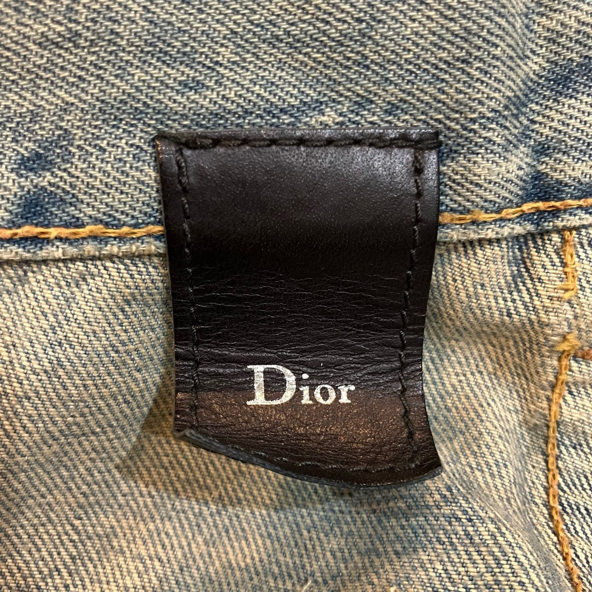Dior Homme 06SS「エディ期」リペア加工デニムパンツ 古着・中古-5枚目のアイテム画像