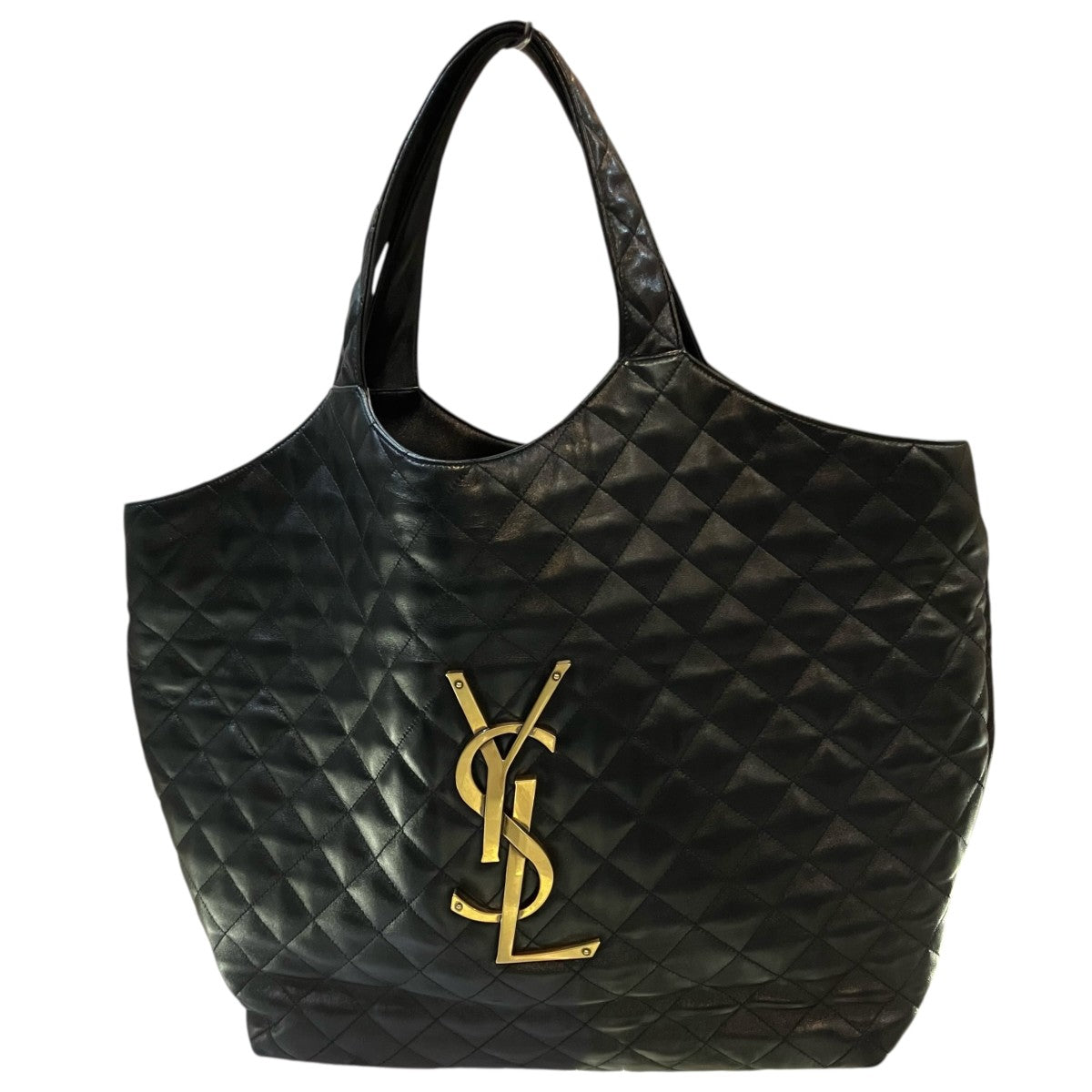 Saint Laurent Paris 「イカール マキシ ショッピングバッグ」トートバッグ698651 古着・中古-2枚目のアイテム画像