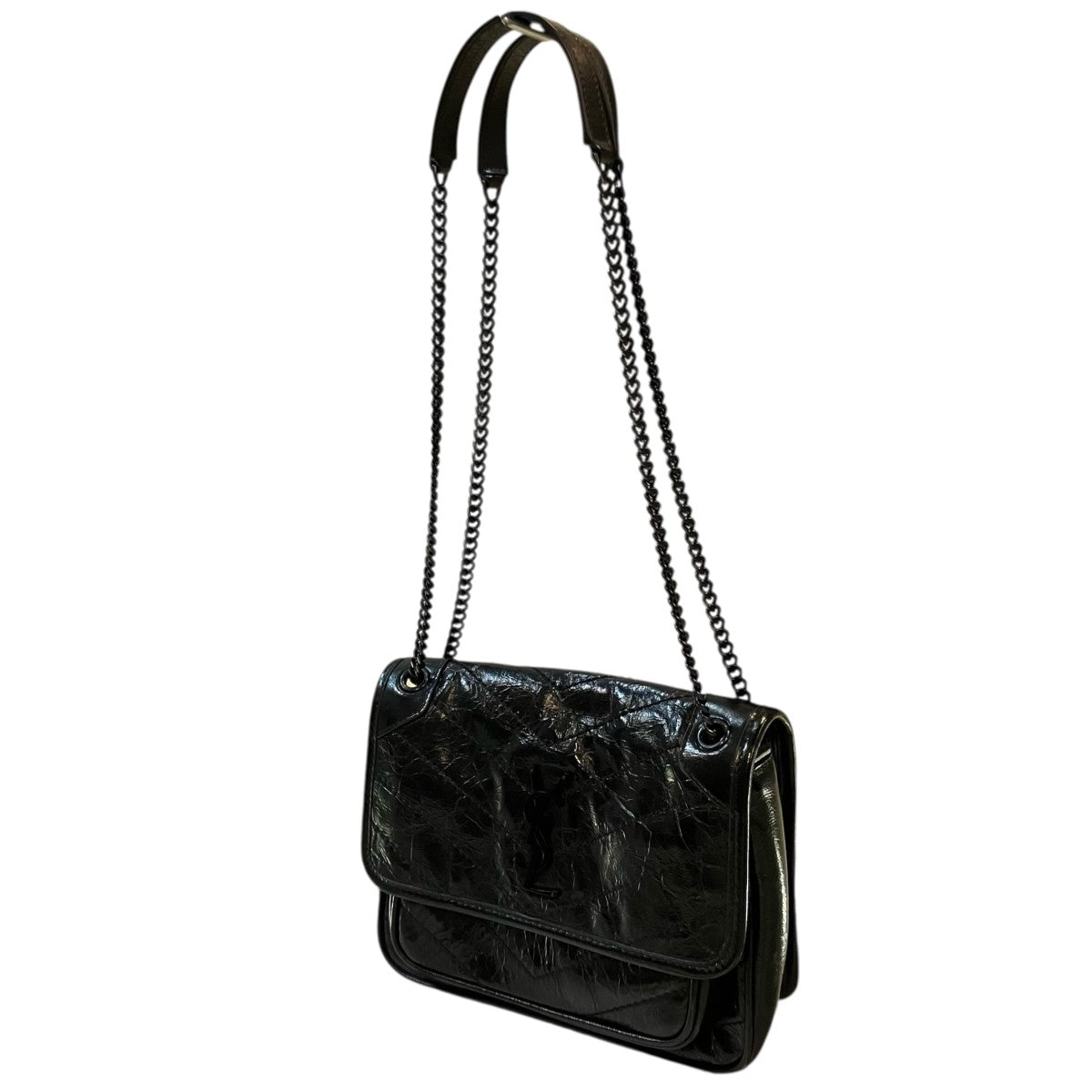 Saint Laurent Paris 「NIKI BABY」チェーンハンドバッグ633185 古着・中古-1枚目のアイテム画像