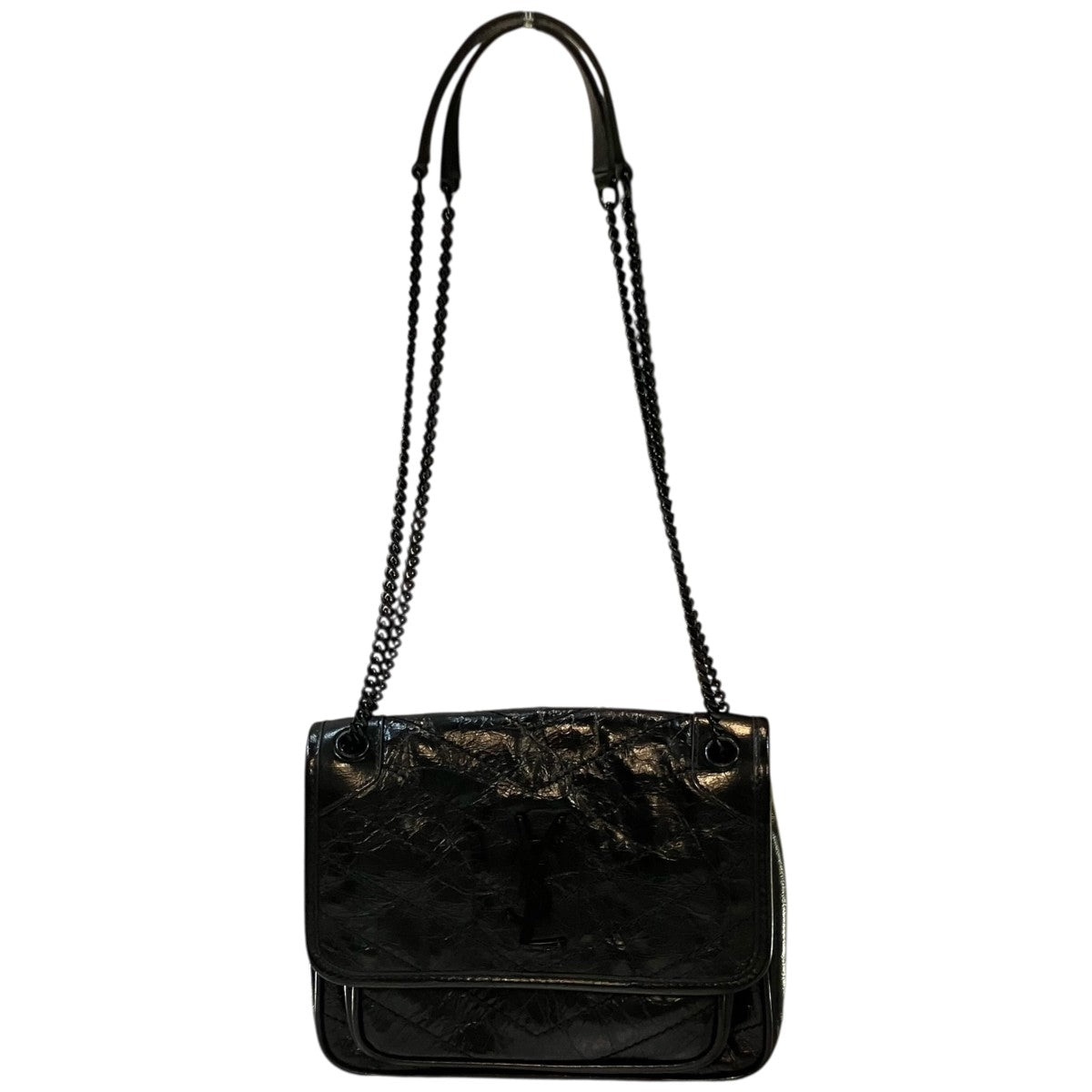 Saint Laurent Paris 「NIKI BABY」チェーンハンドバッグ633185 古着・中古-2枚目のアイテム画像