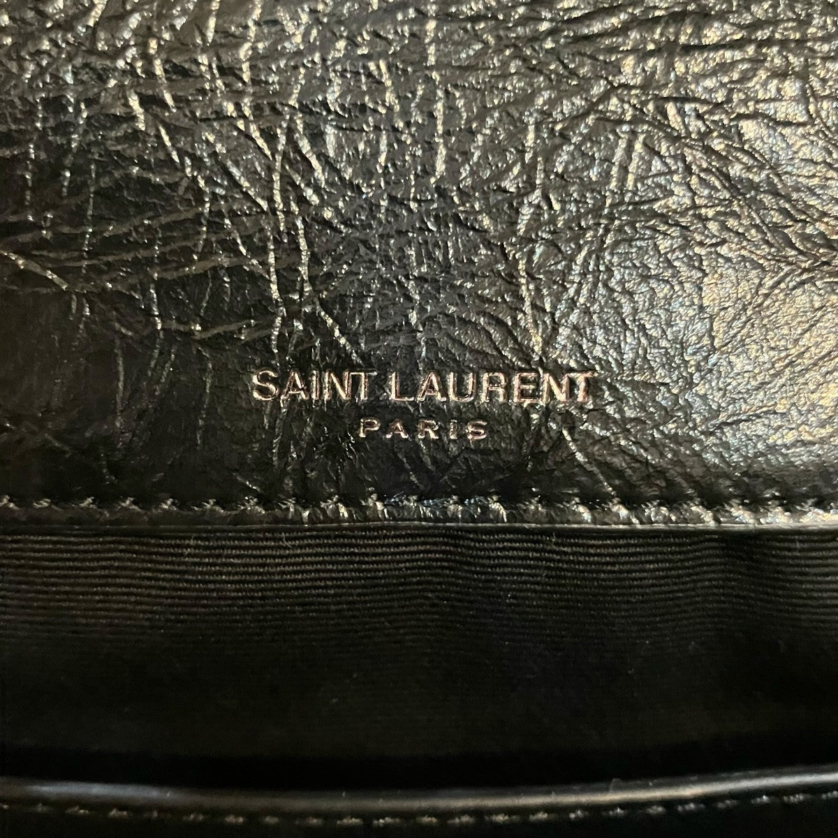 Saint Laurent Paris 「NIKI BABY」チェーンハンドバッグ633185 古着・中古-7枚目のアイテム画像