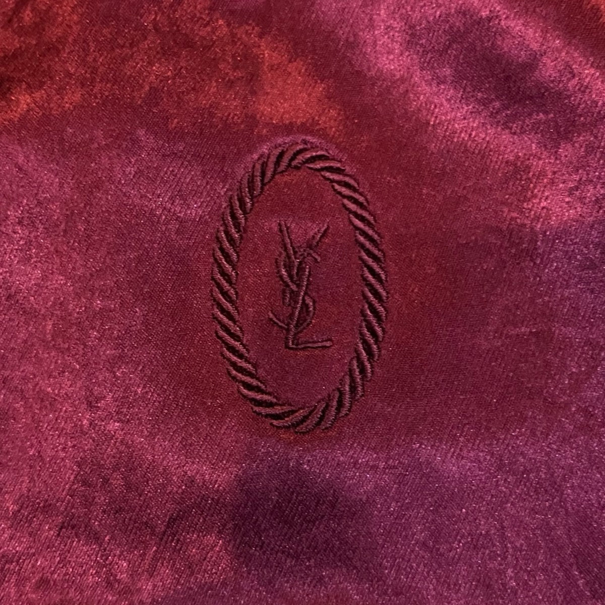 Saint Laurent Paris サテンジップジップアップジャケット707073 古着・中古-8枚目のアイテム画像