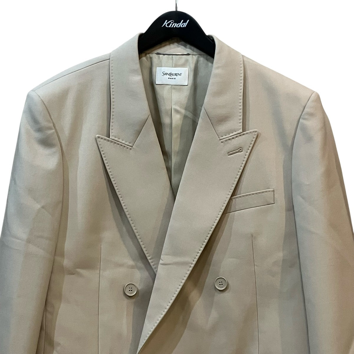 Saint Laurent Paris ダブルテーラードジャケット818489 古着・中古-3枚目のアイテム画像