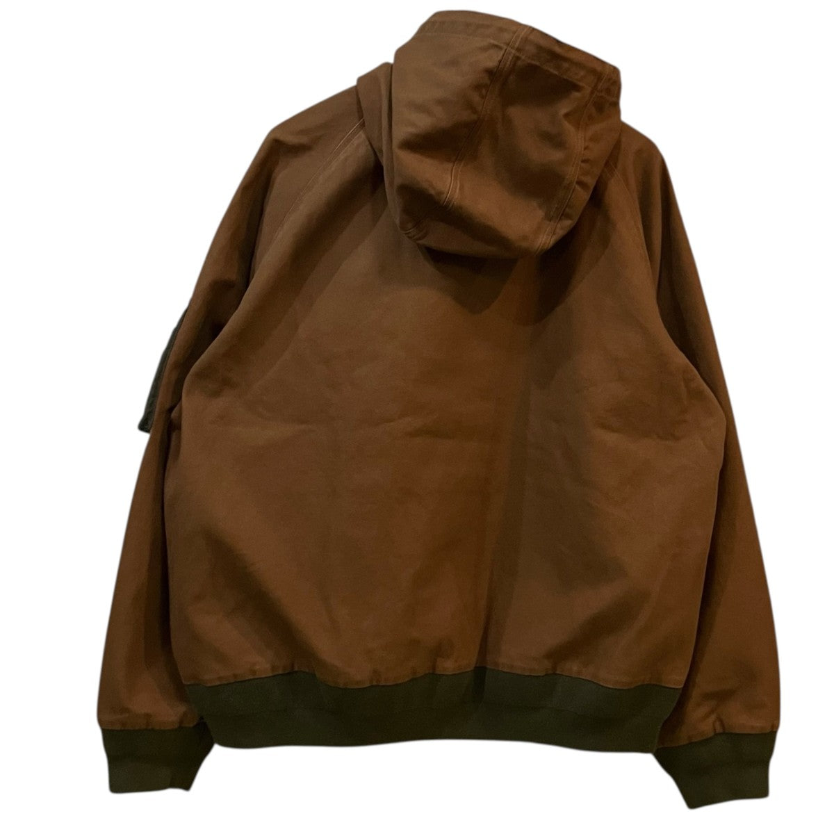 sacai×CARHARTT WIP 25AW「Washed Duck Hooded BZ」フーデッドダックジャケット25 03859M 古着・中古-2枚目のアイテム画像