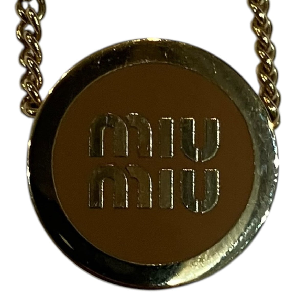 MIU MIU メタルネックレス 古着・中古-4枚目のアイテム画像