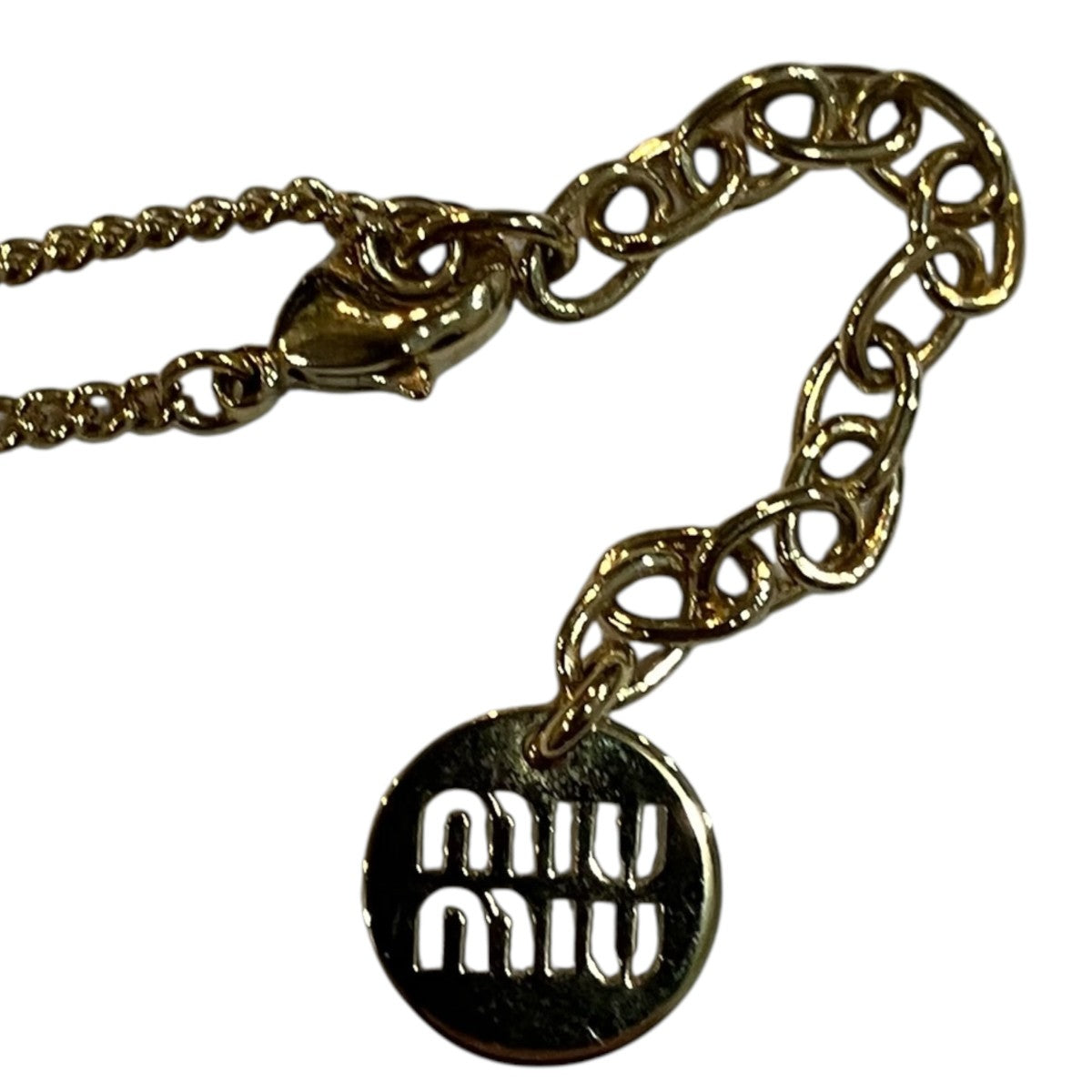 MIU MIU メタルネックレス 古着・中古-6枚目のアイテム画像