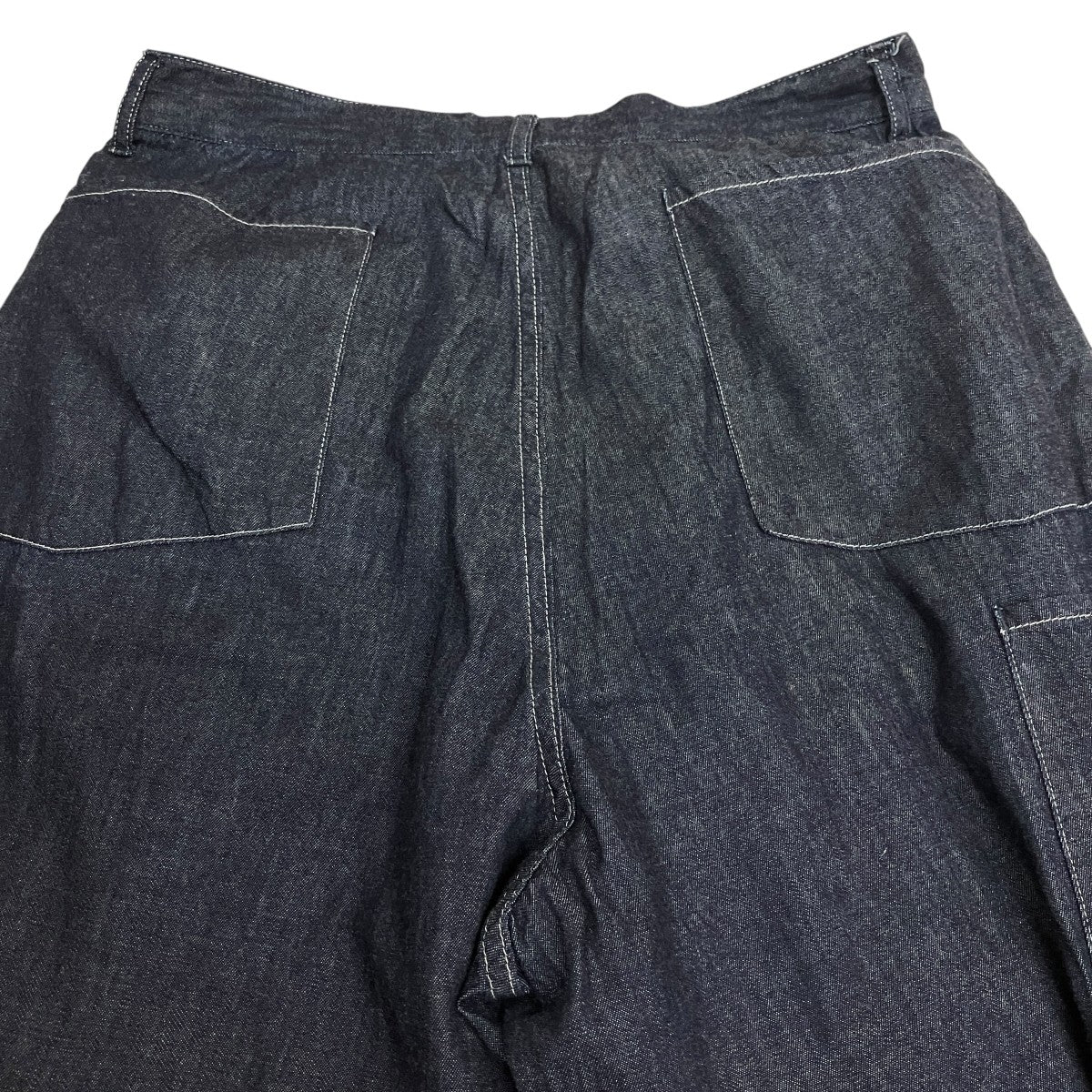 STILL BY HAND デニムワンタックパンツDN01252 古着・中古-4枚目のアイテム画像