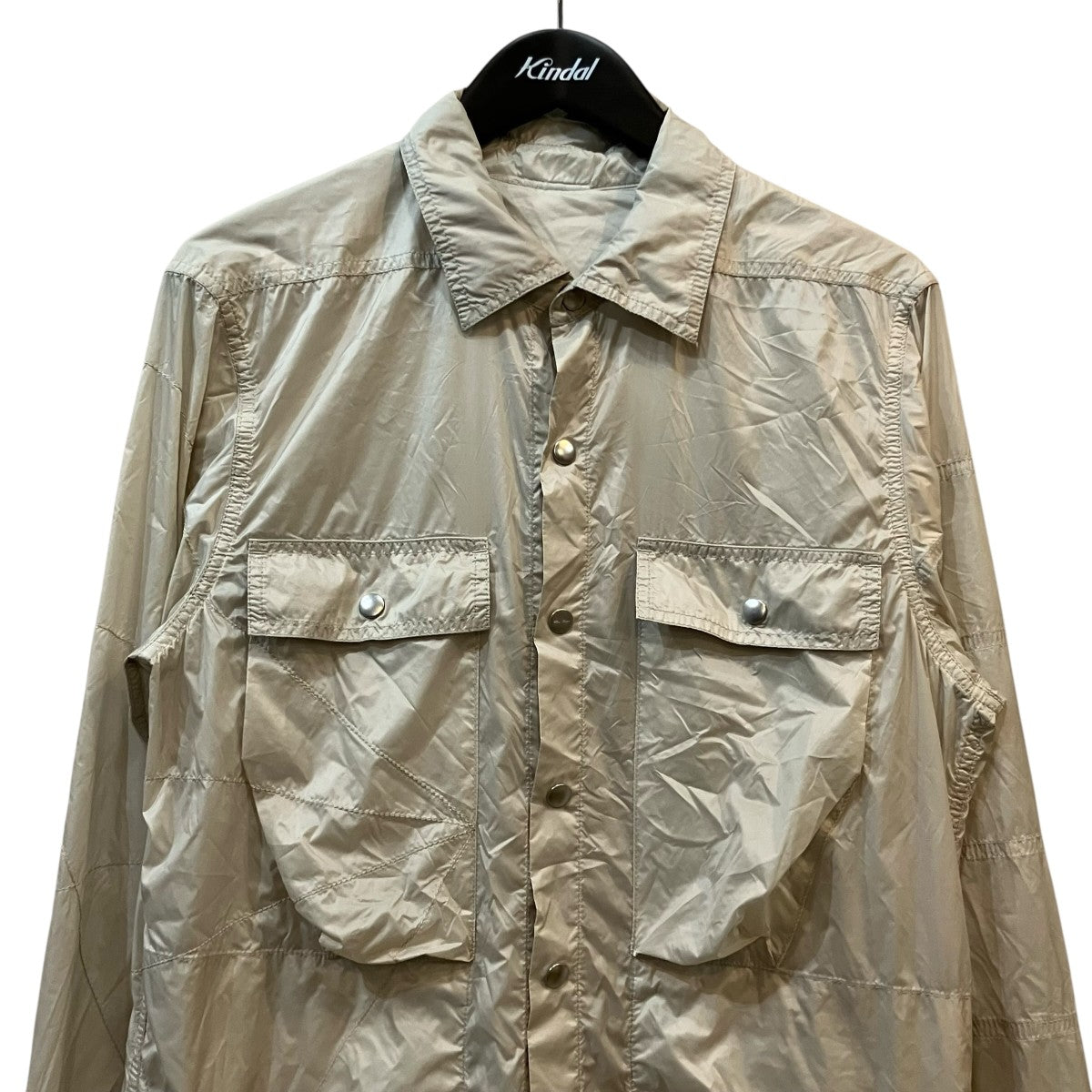 RICK OWENS ナイロンジャケットRR19S2709 NZEM4 古着・中古-3枚目のアイテム画像