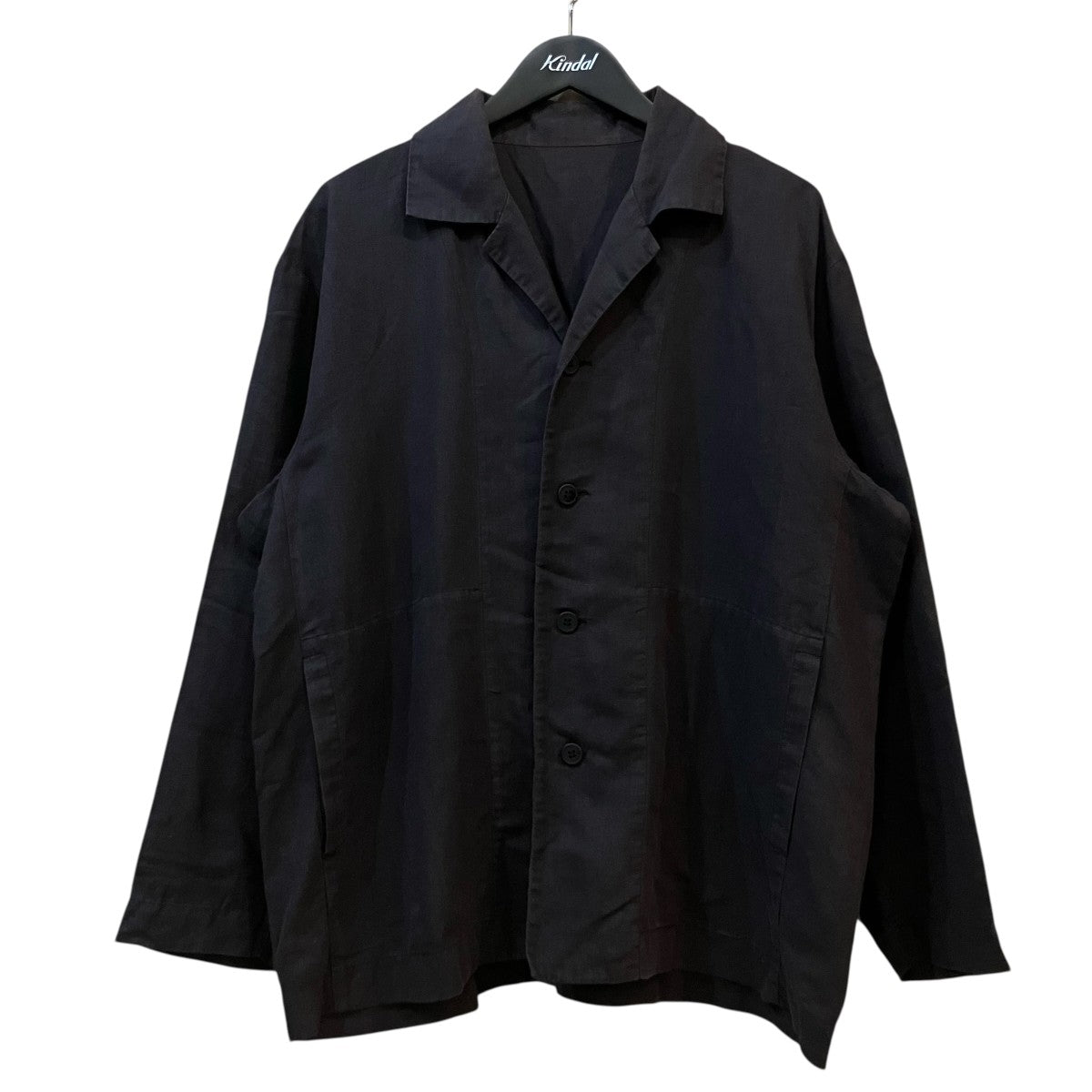 HOMME PLISSE ISSEY MIYAKE オープンカラーシャツHP01FJ013 古着・中古-1枚目のアイテム画像