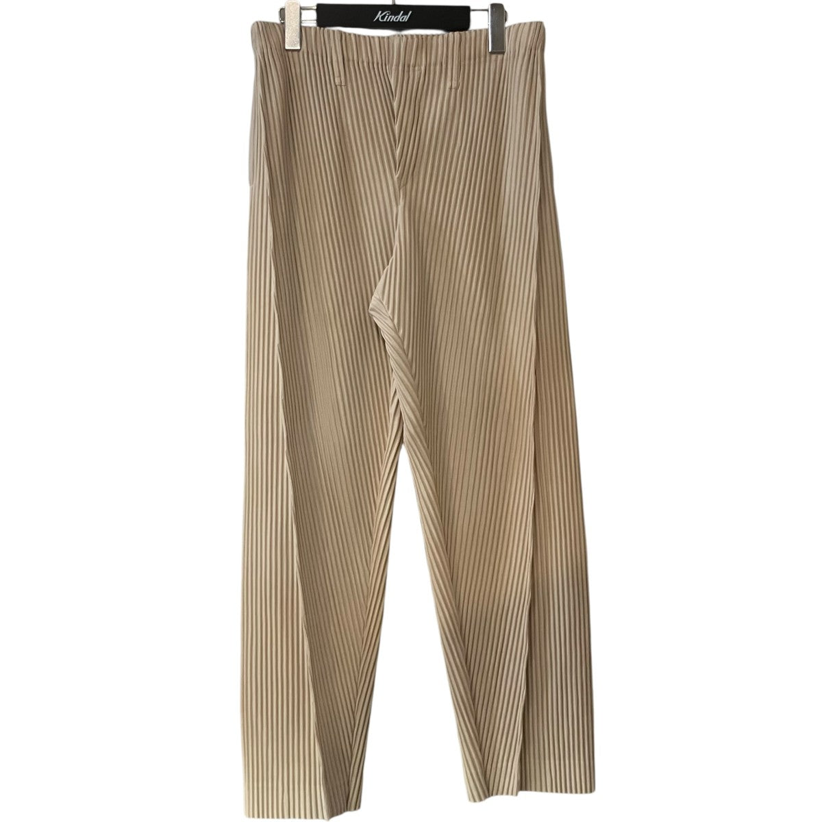 HOMME PLISSE ISSEY MIYAKE 「center pleat slacks」センタープリーツパンツHP21JF173 古着・中古-1枚目のアイテム画像