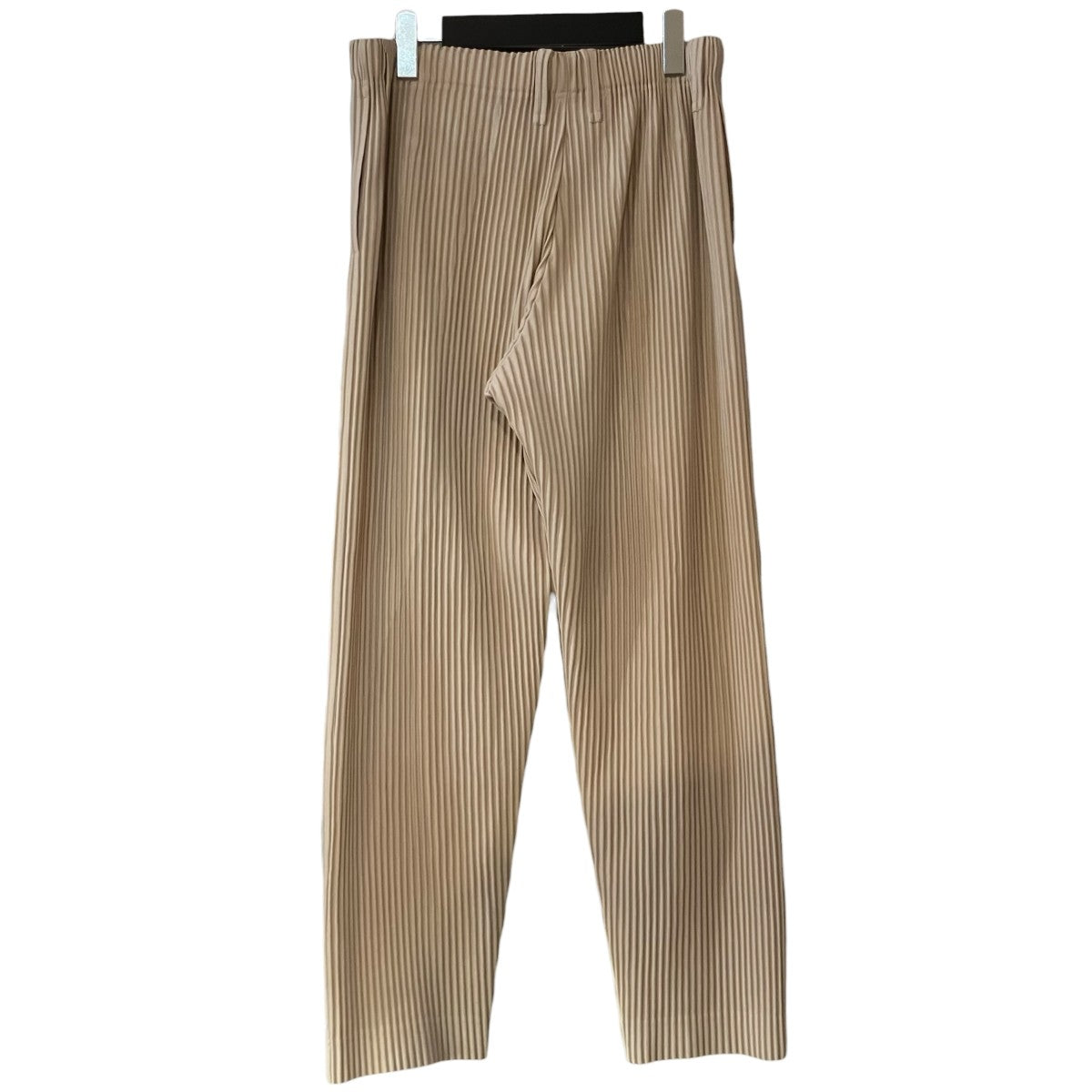 HOMME PLISSE ISSEY MIYAKE 「center pleat slacks」センタープリーツパンツHP21JF173 古着・中古-2枚目のアイテム画像
