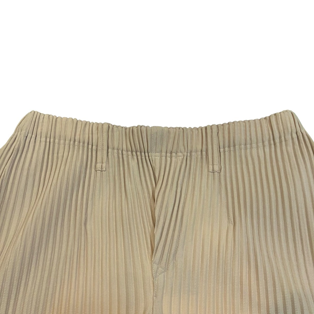 HOMME PLISSE ISSEY MIYAKE 「center pleat slacks」センタープリーツパンツHP21JF173 古着・中古-3枚目のアイテム画像