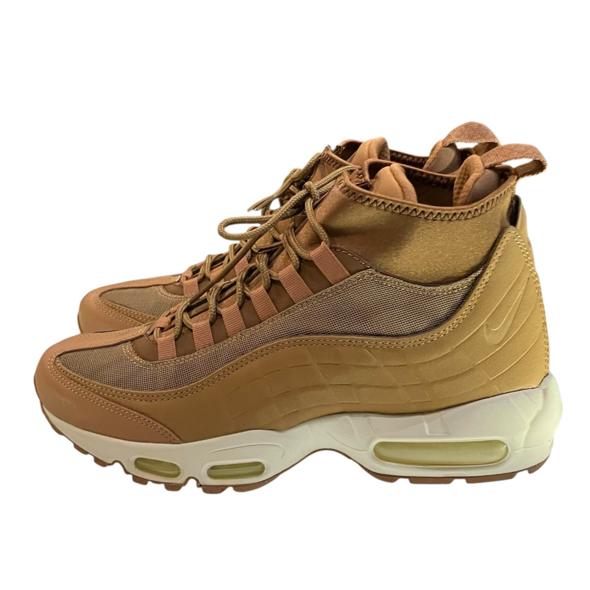 「Nike Air Max 95 SNEAKERBOOT FLAX」ハイカットスニーカー806809 201
