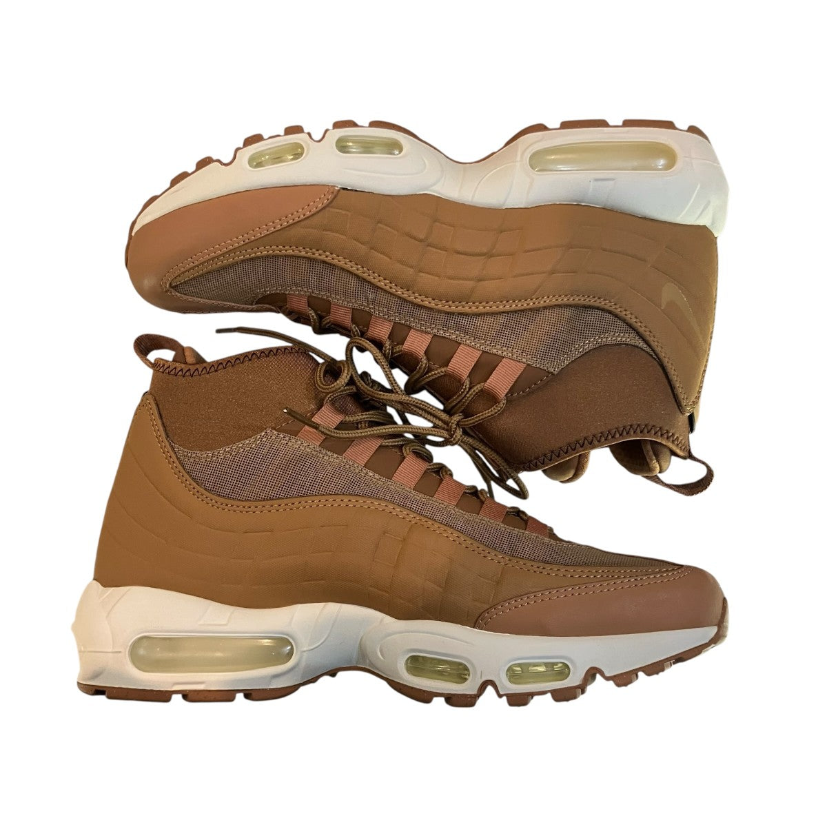 「Nike Air Max 95 SNEAKERBOOT FLAX」ハイカットスニーカー806809 201