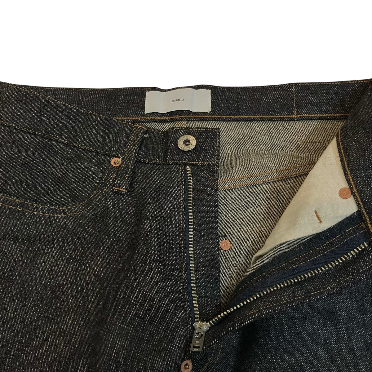 SUGARHILL 「MODERN DENIM PANTS WIDE CUT」リジットワイドデニムパンツMODERN002 古着・中古-3枚目のアイテム画像