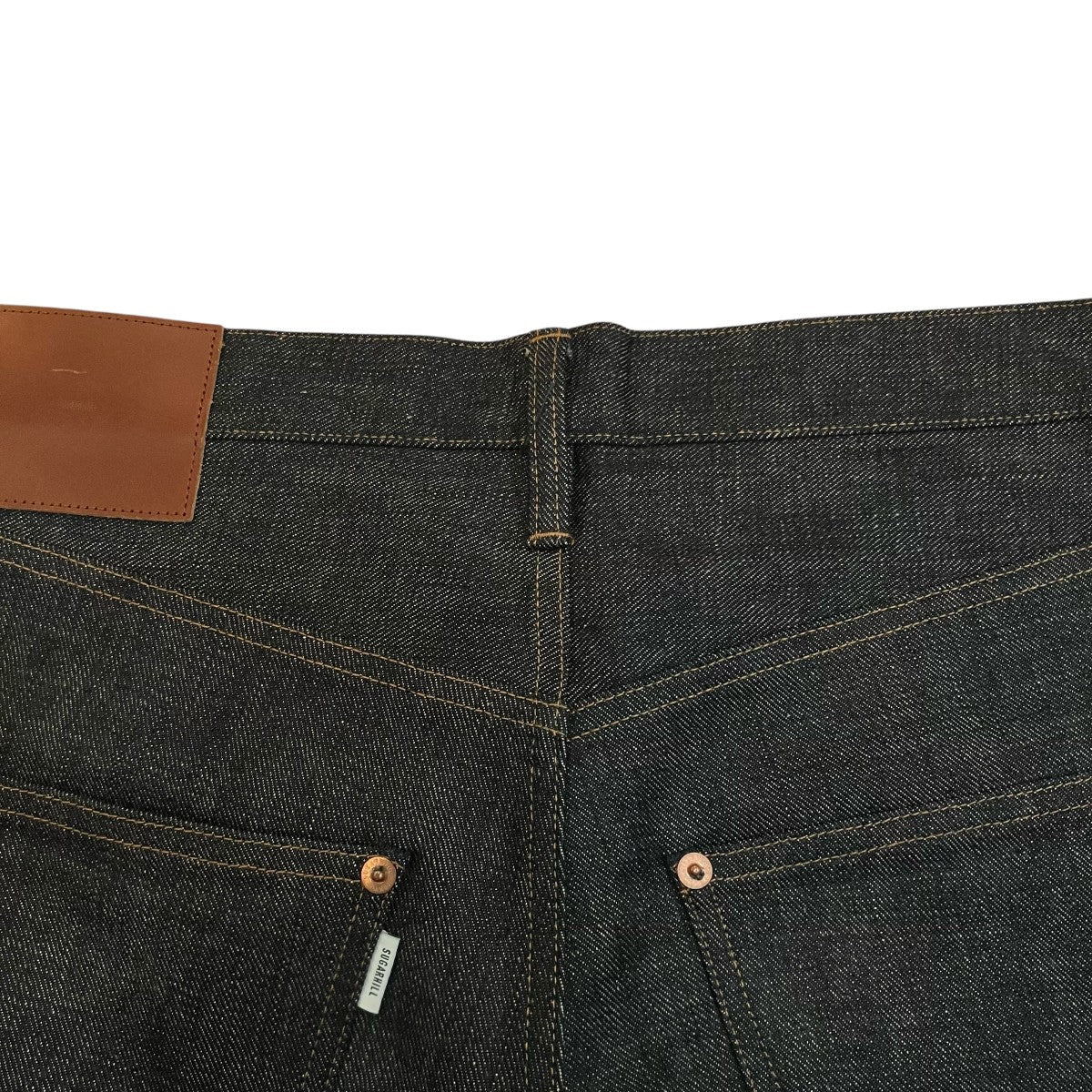 SUGARHILL 「MODERN DENIM PANTS WIDE CUT」リジットワイドデニムパンツMODERN002 古着・中古-4枚目のアイテム画像