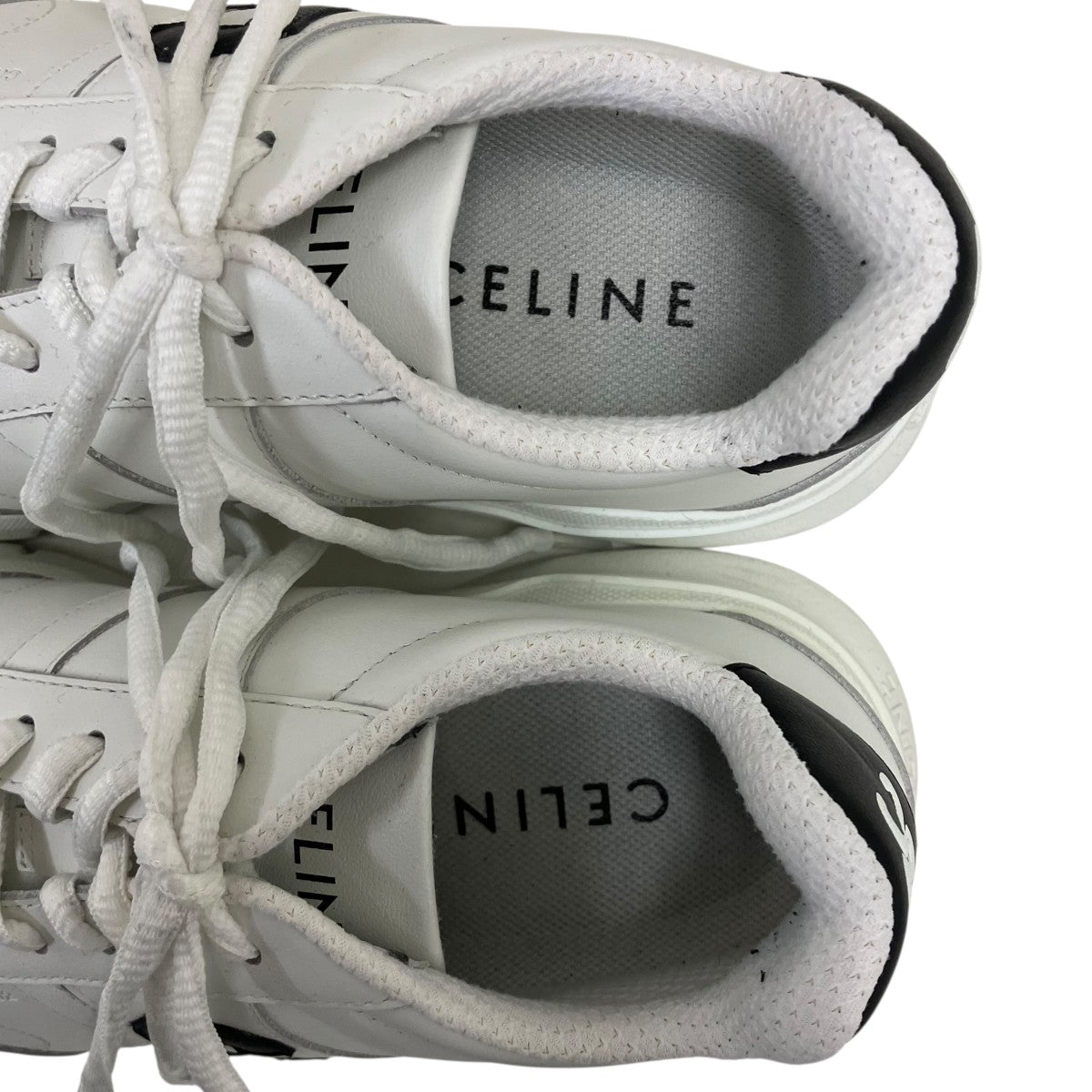 CELINE(セリーヌ) ローカットスニーカー CR-02 ホワイト サイズ 36