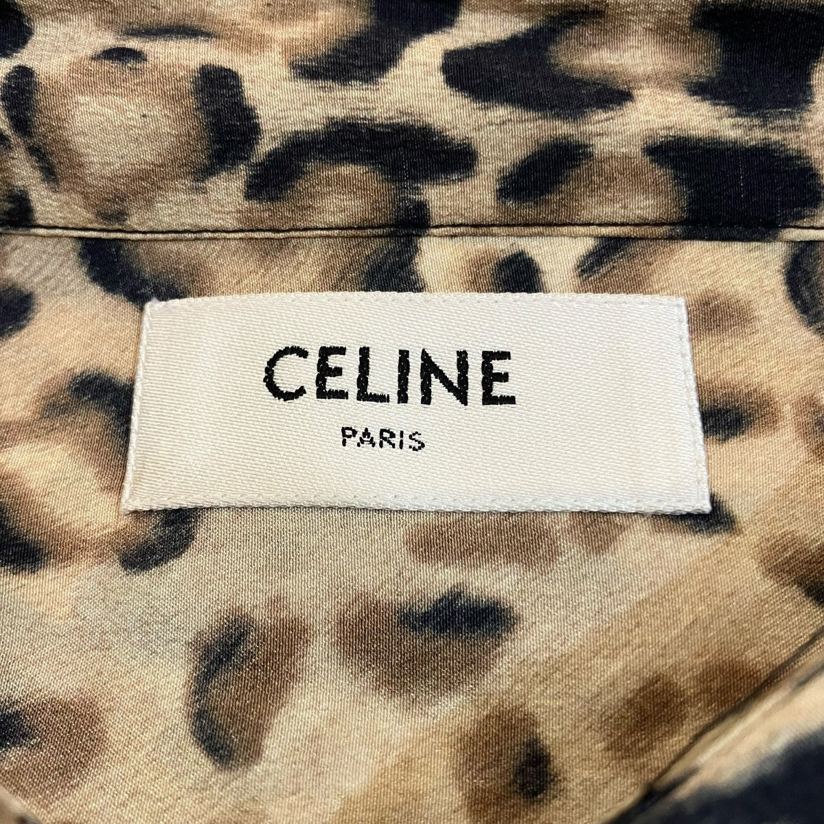 CELINE テールコートレオパード半袖シャツ2C708300Q 古着・中古-5枚目のアイテム画像