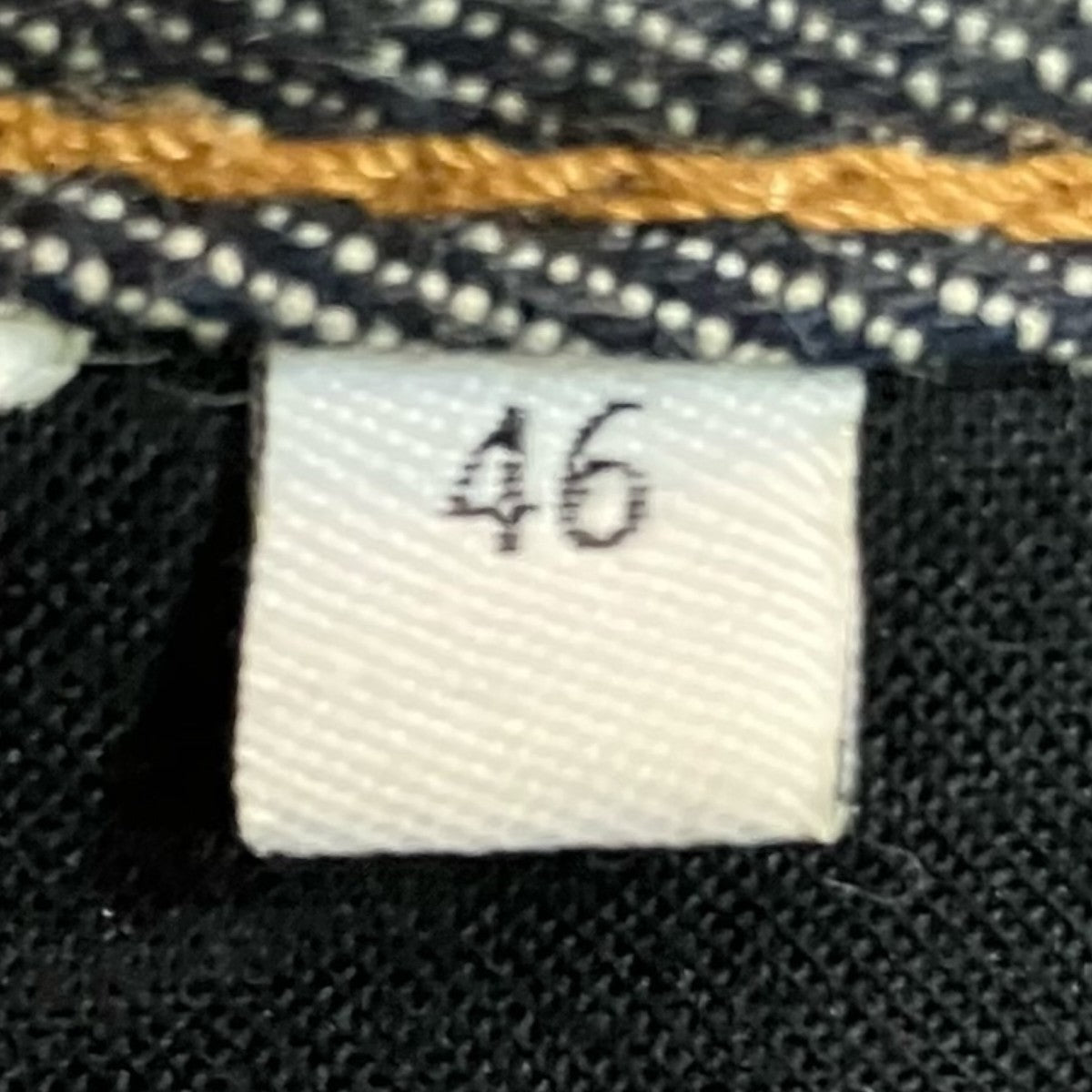 LOEWE チェック柄フィッシャーマンデニムパンツH2292430IB 古着・中古-6枚目のアイテム画像