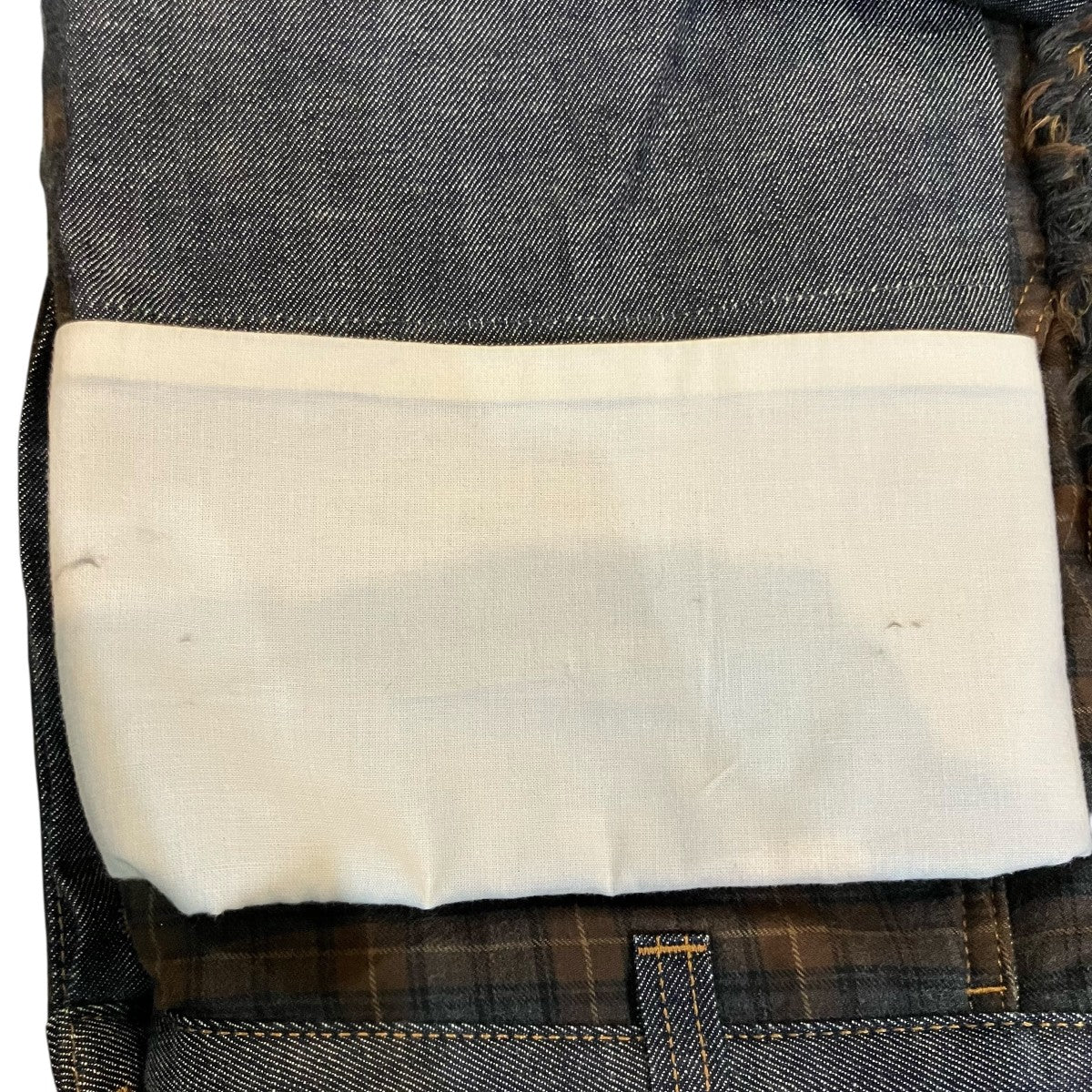 LOEWE チェック柄フィッシャーマンデニムパンツH2292430IB 古着・中古-9枚目のアイテム画像