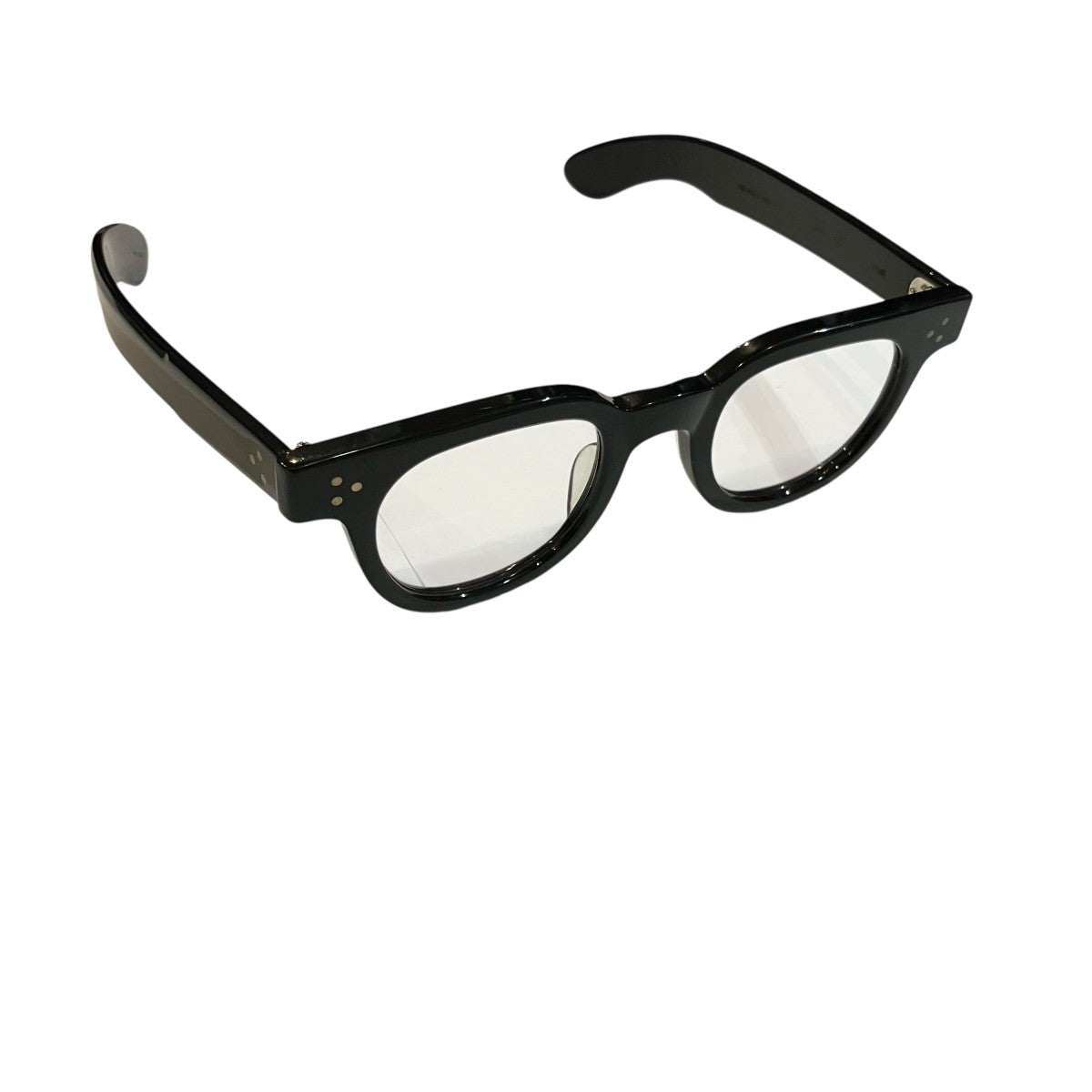 JULIUS TART OPTICAL 黒縁眼鏡 古着・中古-1枚目のアイテム画像