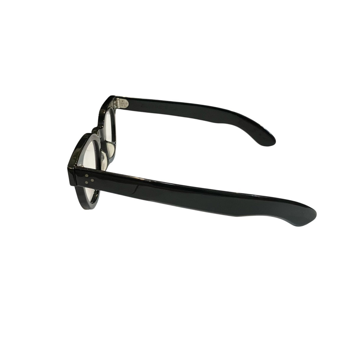 JULIUS TART OPTICAL 黒縁眼鏡 古着・中古-3枚目のアイテム画像