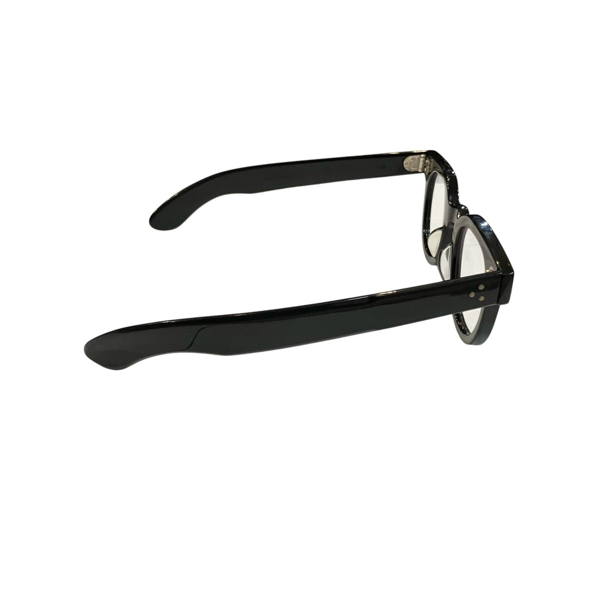 JULIUS TART OPTICAL 黒縁眼鏡 古着・中古-4枚目のアイテム画像