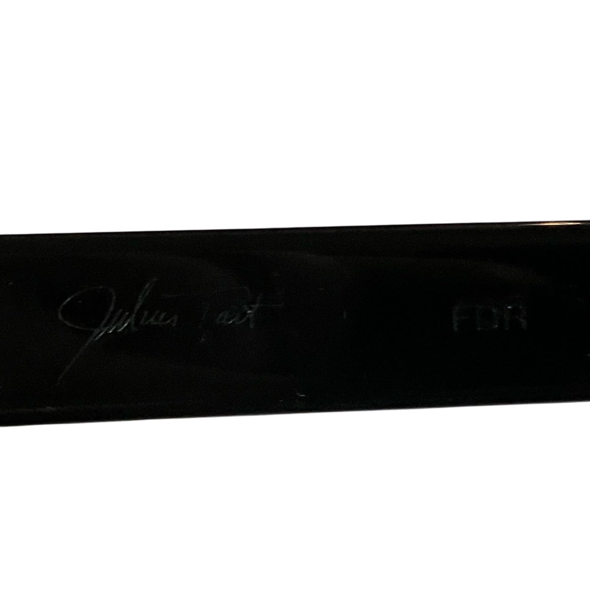 JULIUS TART OPTICAL 黒縁眼鏡 古着・中古-7枚目のアイテム画像
