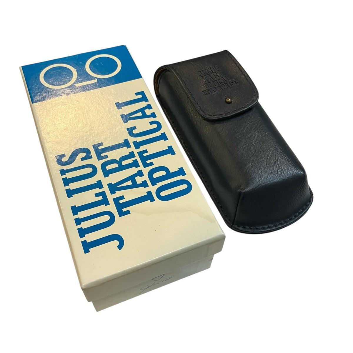 JULIUS TART OPTICAL 黒縁眼鏡 古着・中古-9枚目のアイテム画像