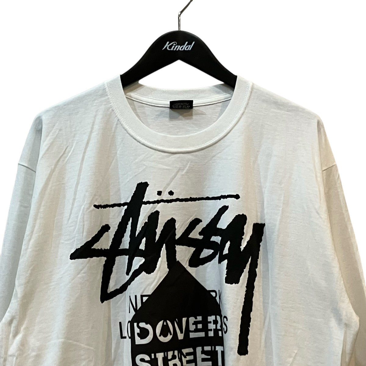 stussy×DOVER STREET MARKET グラフィックプリントロングスリーブTシャツ 古着・中古-3枚目のアイテム画像