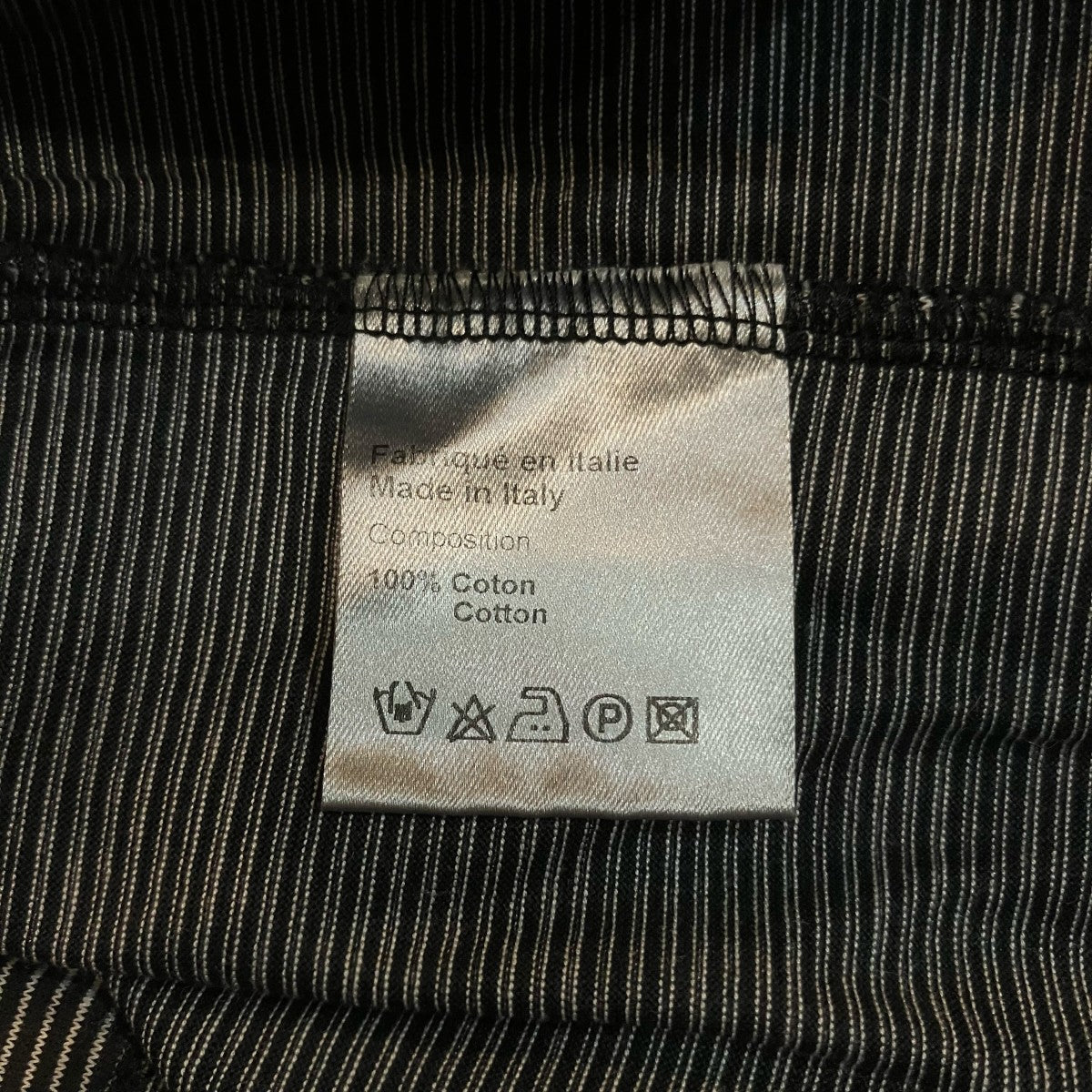 Dior Homme(ディオールオム) ボーダーポロシャツ8E3363670101